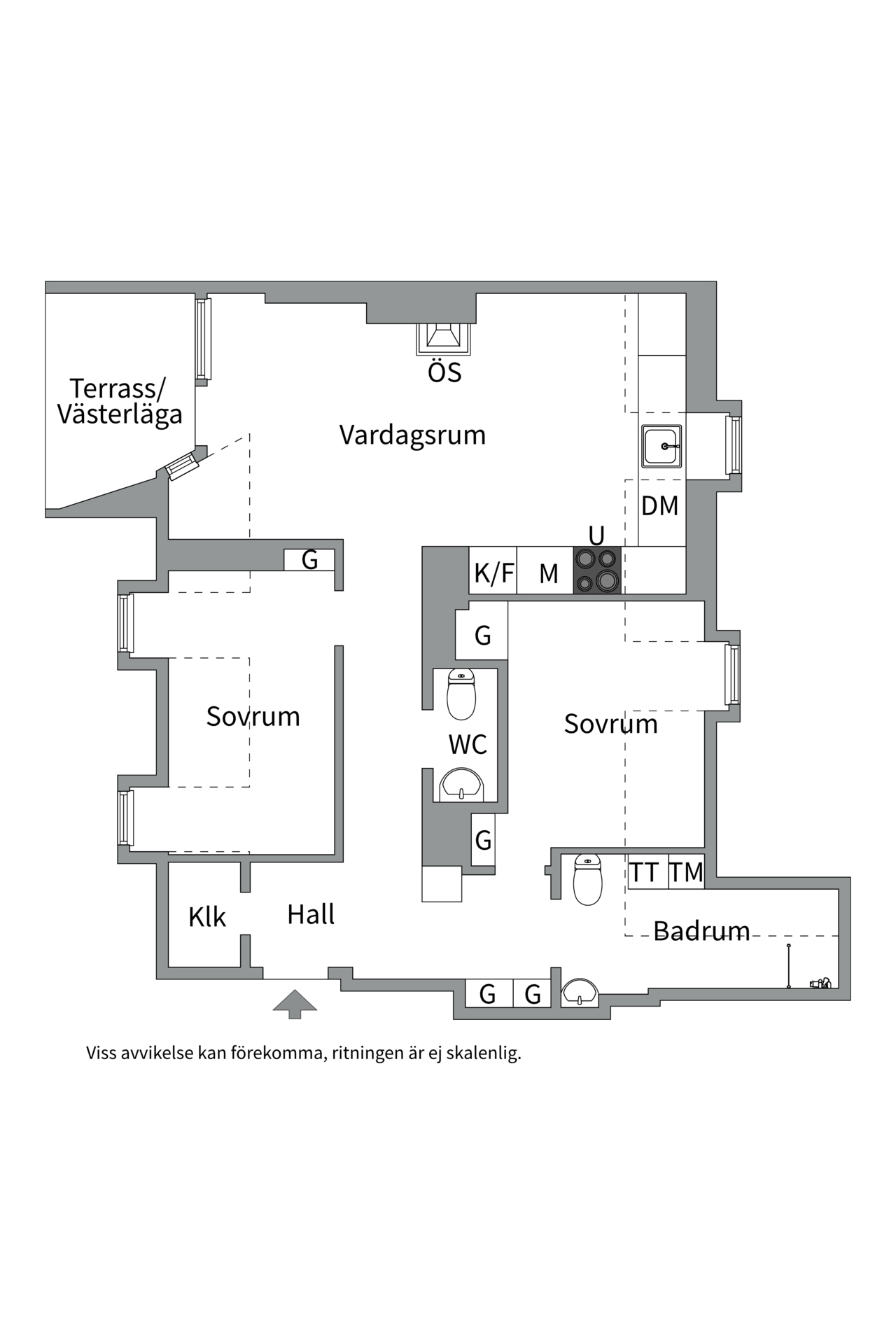 Bostadsbild från Sankt Eriksgatan 15, vindsvåning, Såld i Kungsholmen, Stockholm