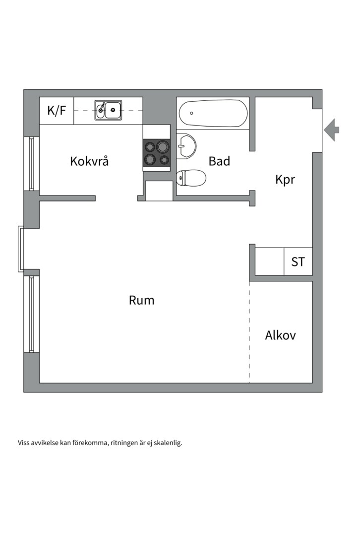 Planlösning från Heidenstamsgatan 33, Kommande i Heidenstam, Uppsala