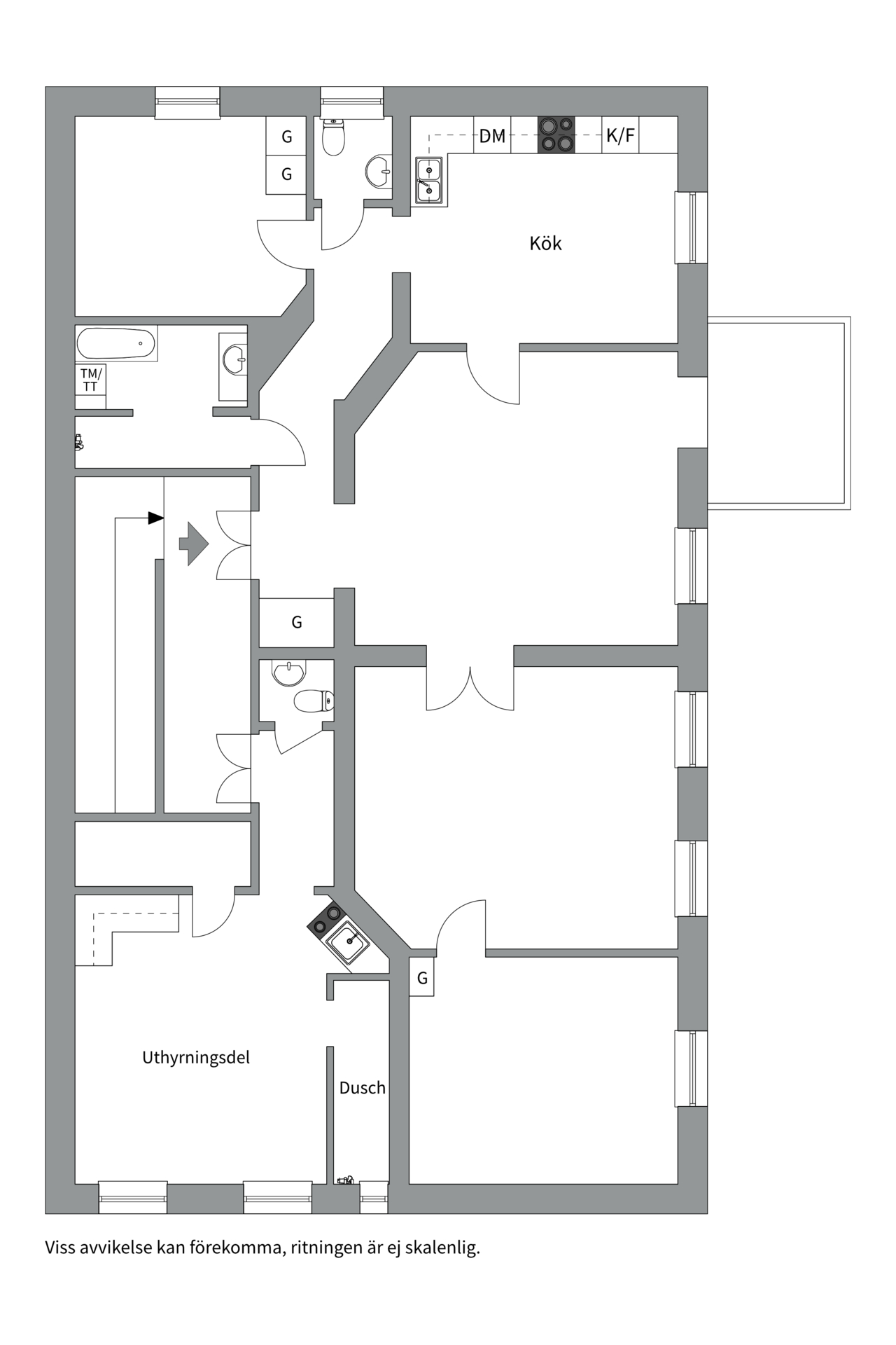 Bostadsbild från S:t Johannesgatan 3B, Såld i Centrum, Uppsala