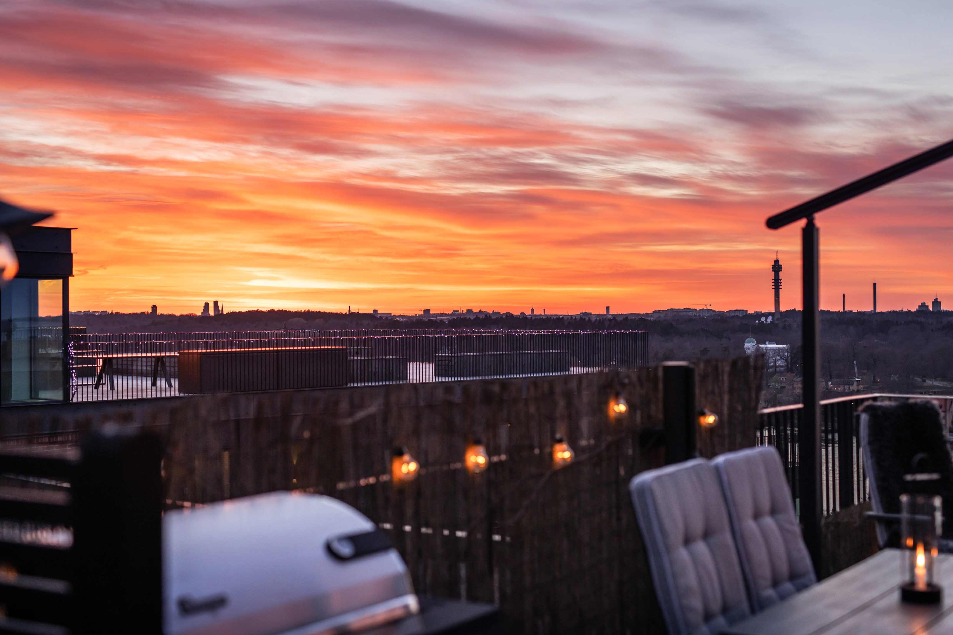 Bostadsbild från Fabrikörvägen 4D, takterrass., Såld i Nacka Strand, Nacka