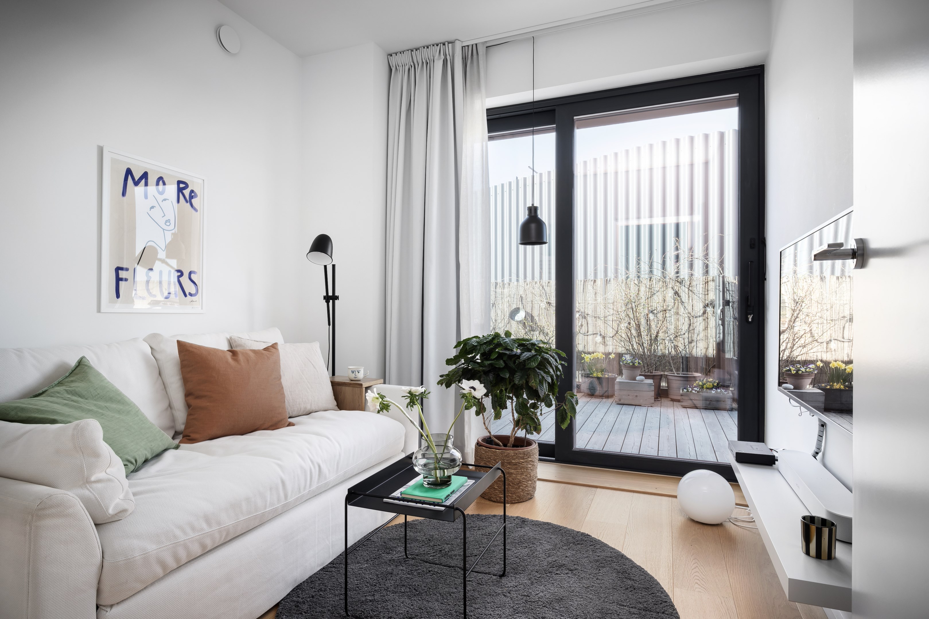 Bostadsbild från Fabrikörvägen 4D, takterrass., Såld i Nacka Strand, Nacka