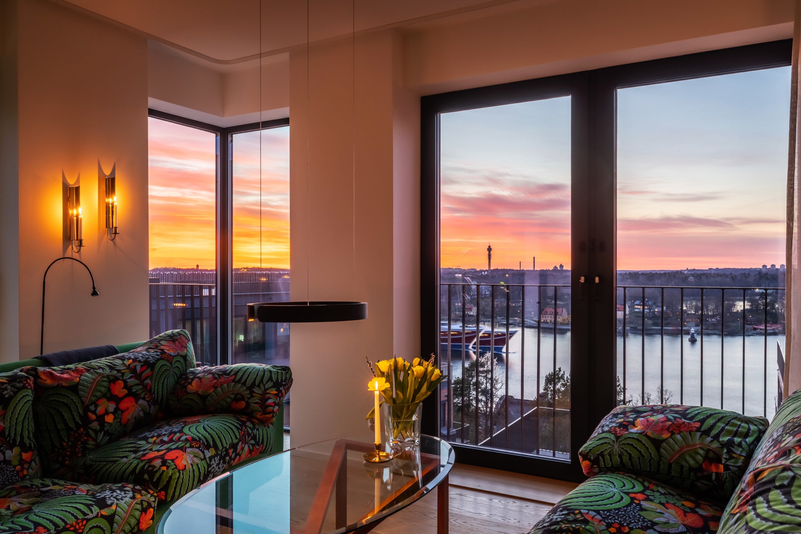 Bostadsbild från Fabrikörvägen 4D, takterrass., Såld i Nacka Strand, Nacka