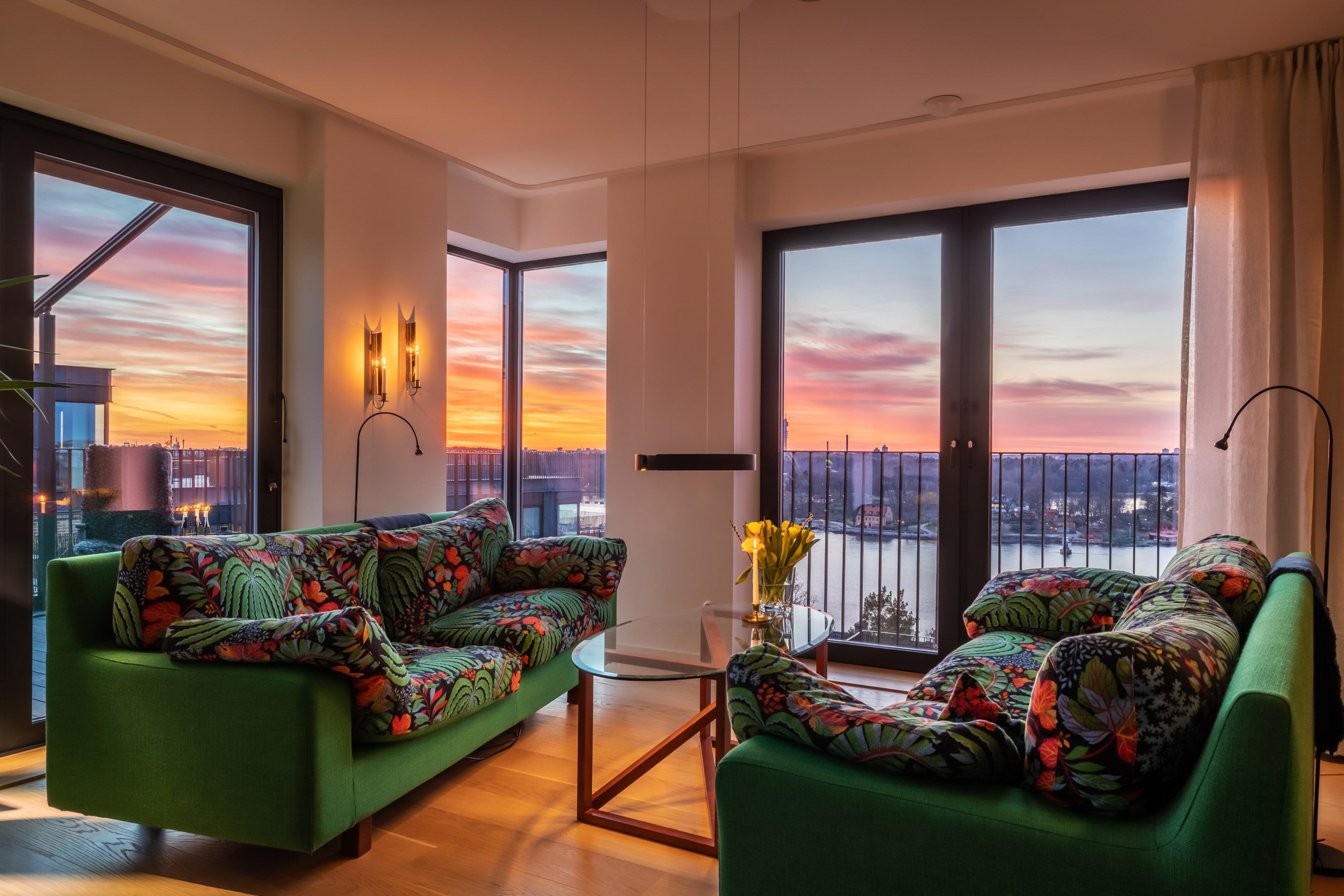 Bostadsbild från Fabrikörvägen 4D, takterrass., Såld i Nacka Strand, Nacka