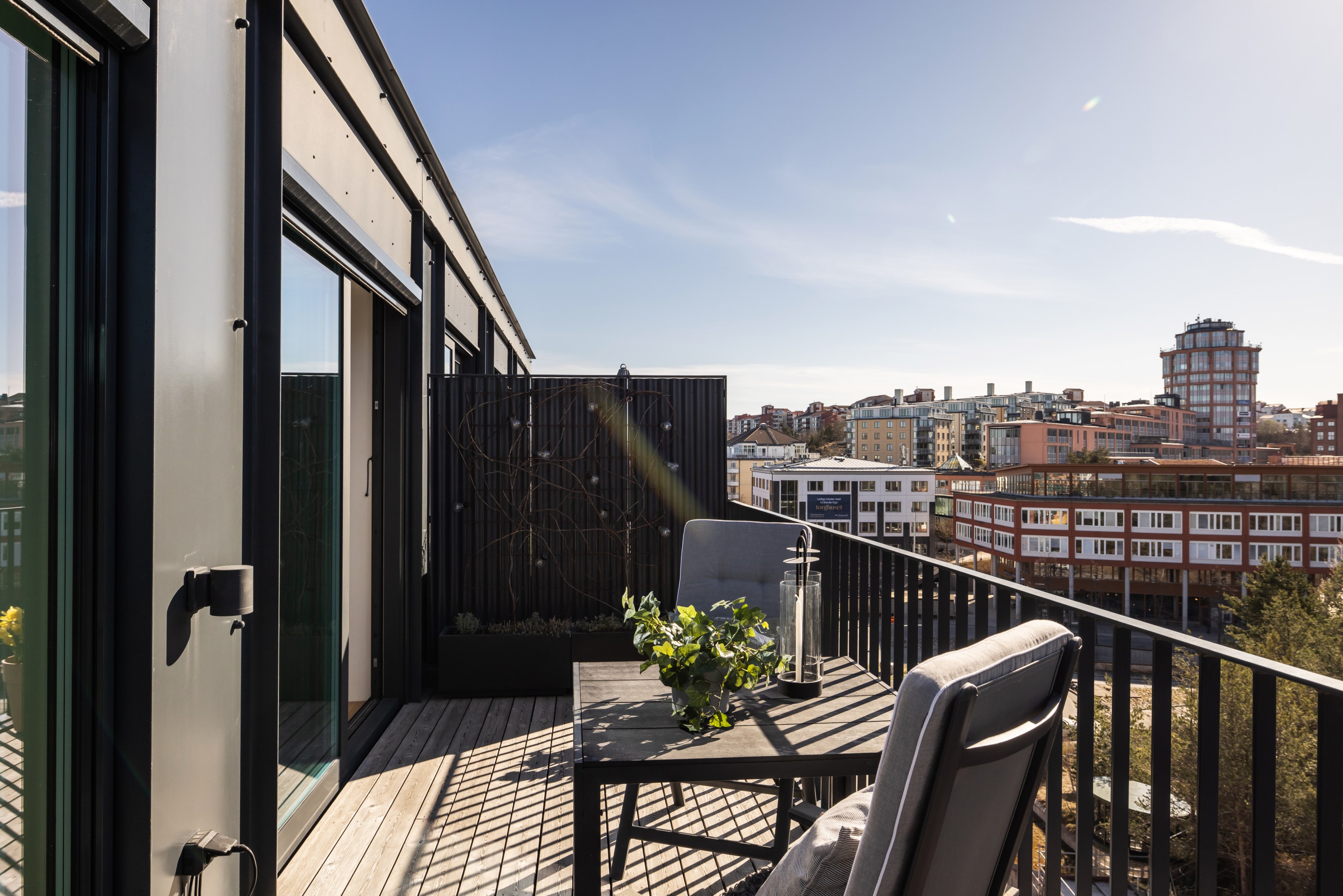 Bostadsbild från Fabrikörvägen 4D, takterrass., Såld i Nacka Strand, Nacka