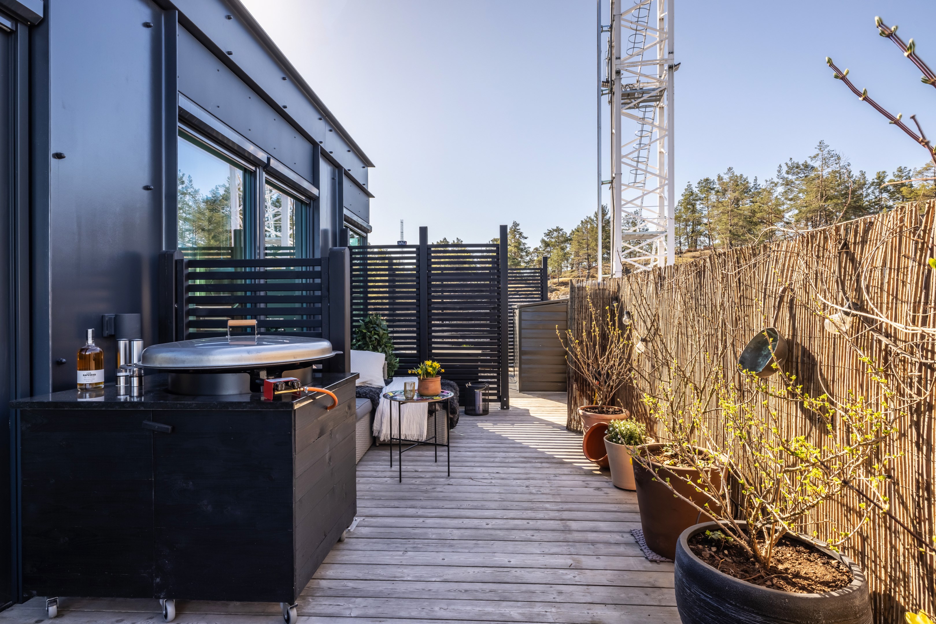 Bostadsbild från Fabrikörvägen 4D, takterrass., Såld i Nacka Strand, Nacka