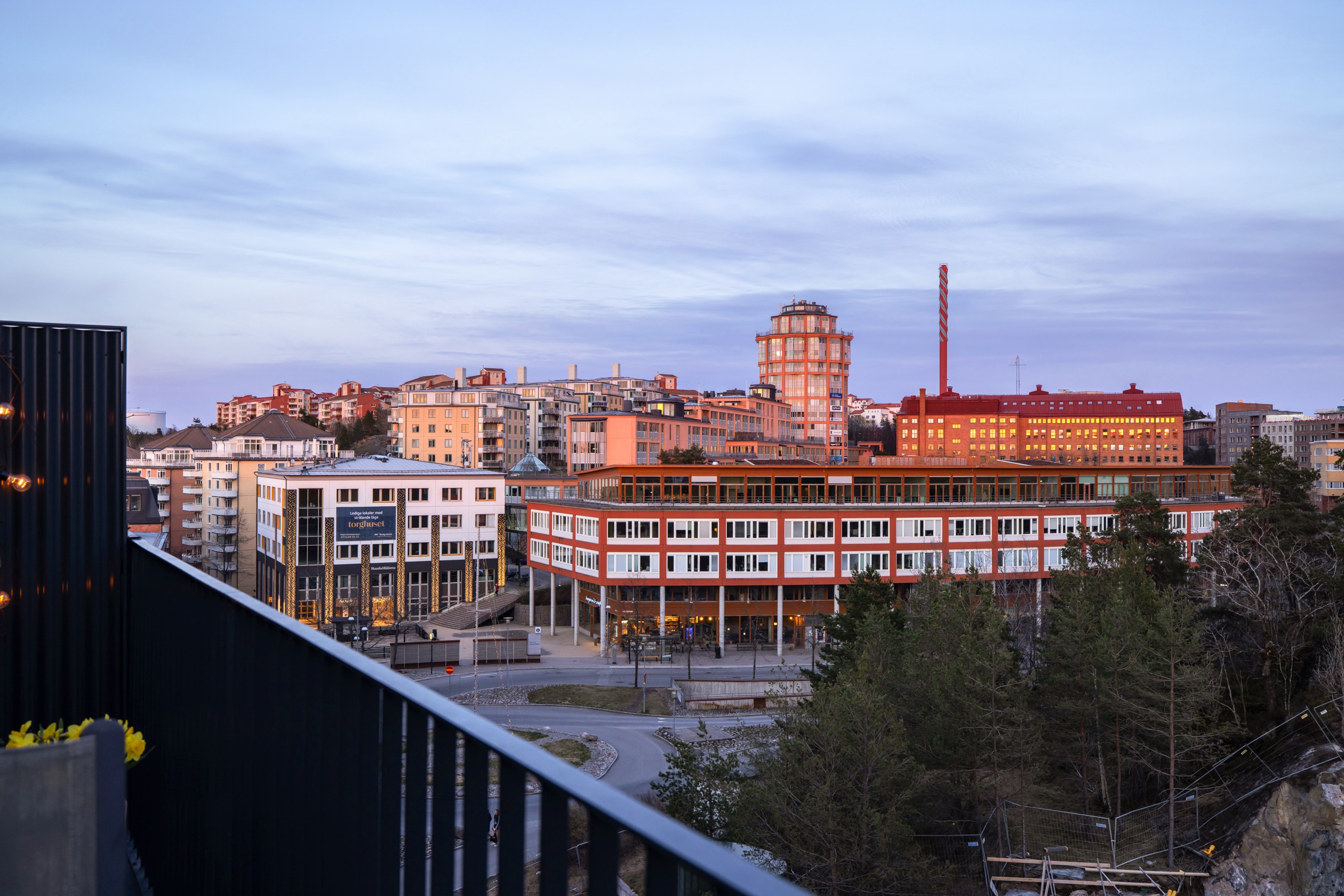 Bostadsbild från Fabrikörvägen 4D, takterrass., Såld i Nacka Strand, Nacka