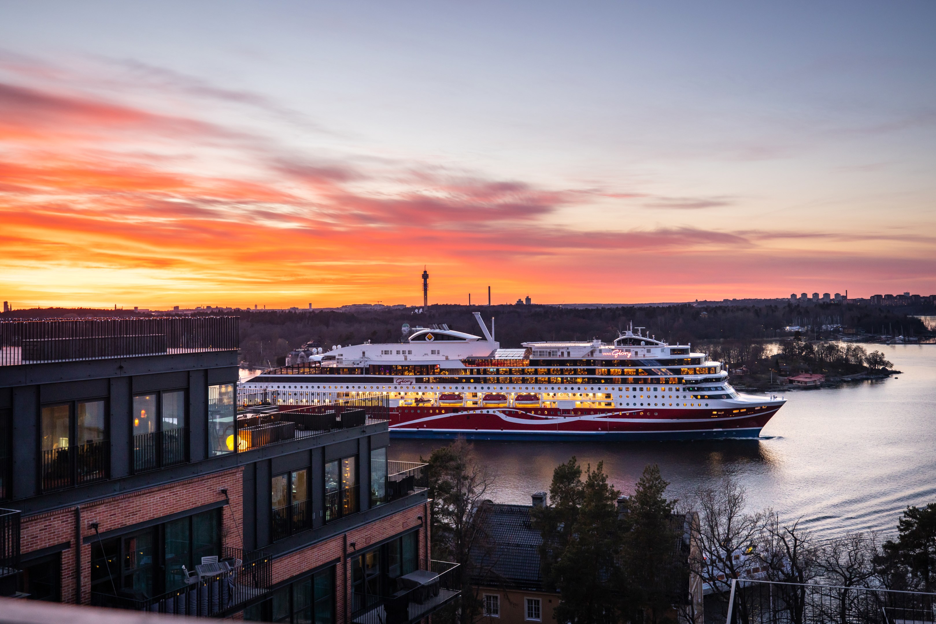 Bostadsbild från Fabrikörvägen 4D, takterrass., Såld i Nacka Strand, Nacka