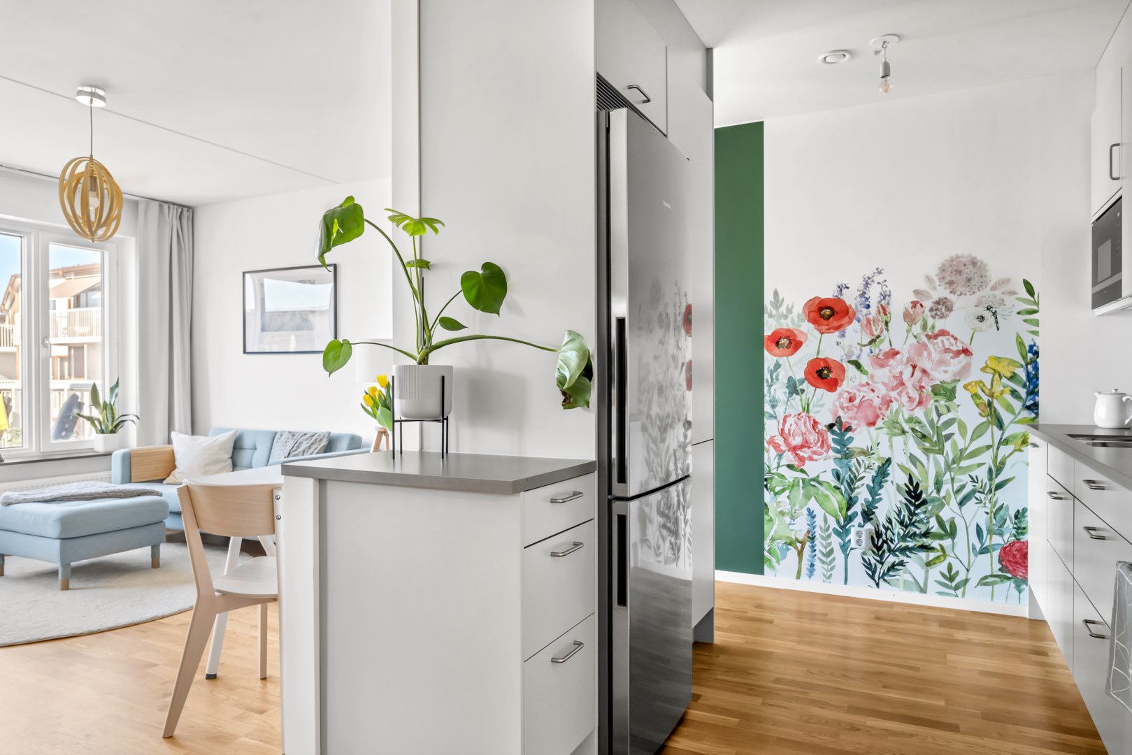 Bostadsbild från Ljusbärargatan 3, Såld i Kapellgärdet, Uppsala