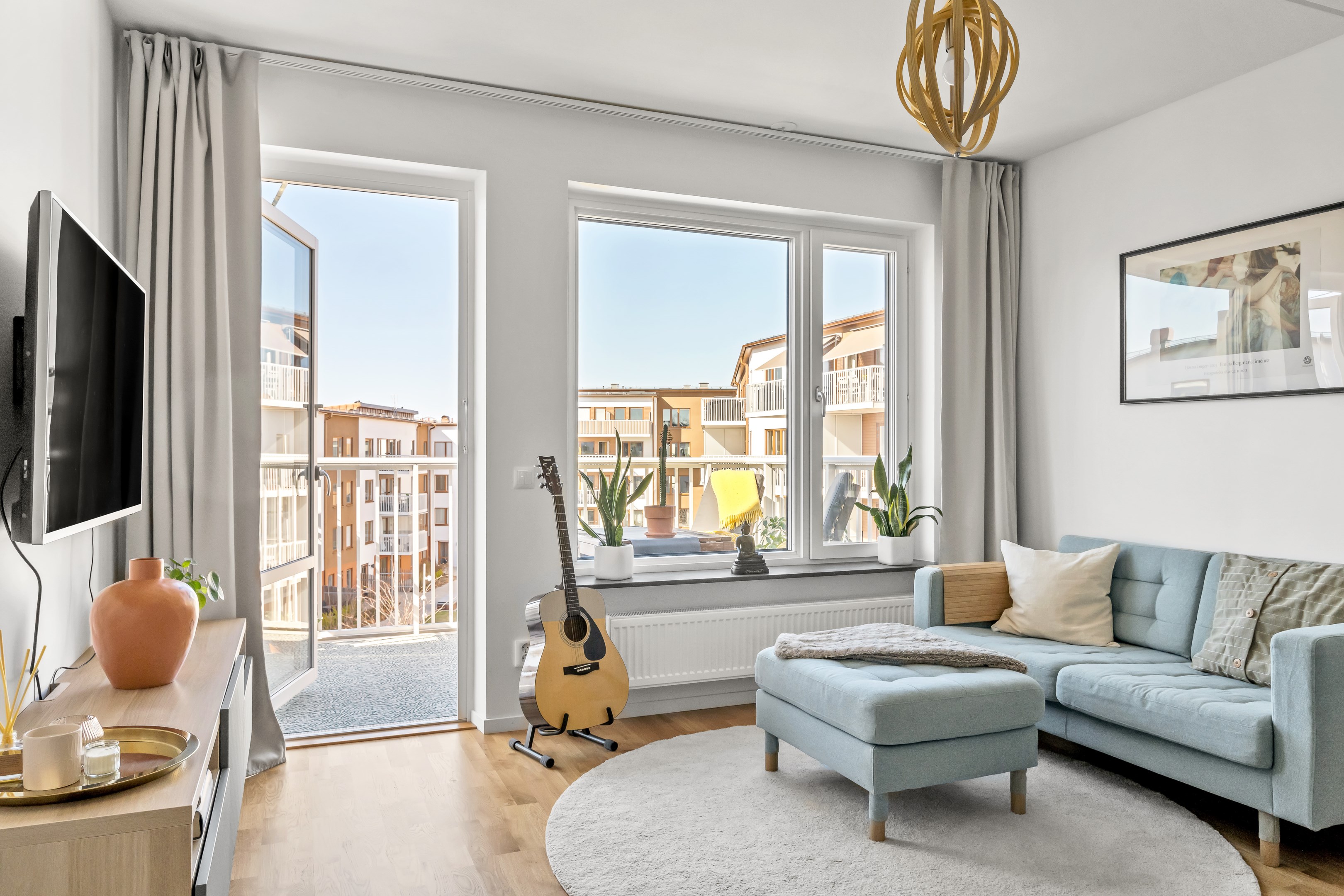 Bostadsbild från Ljusbärargatan 3, Såld i Kapellgärdet, Uppsala