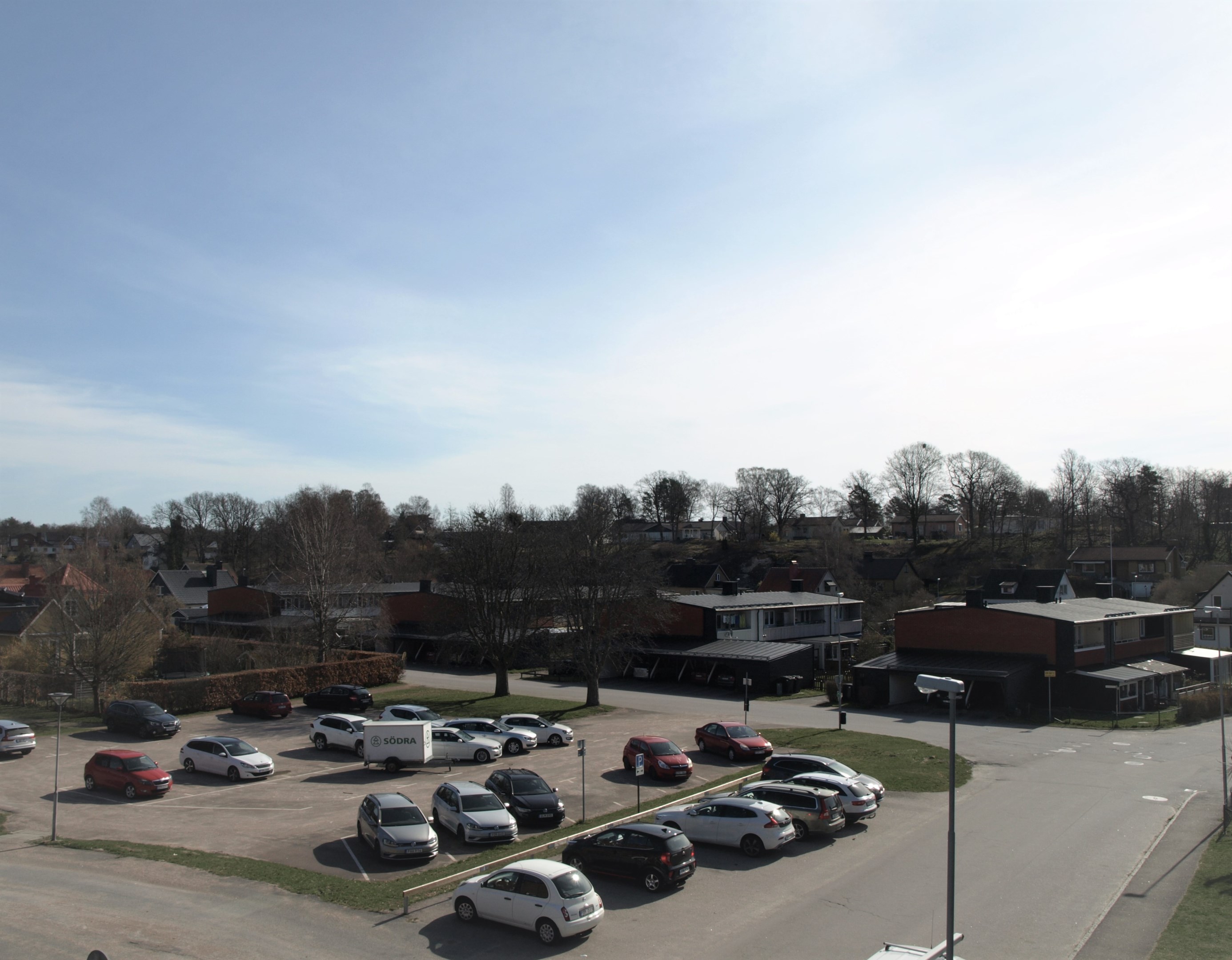 Utsikt från balkong