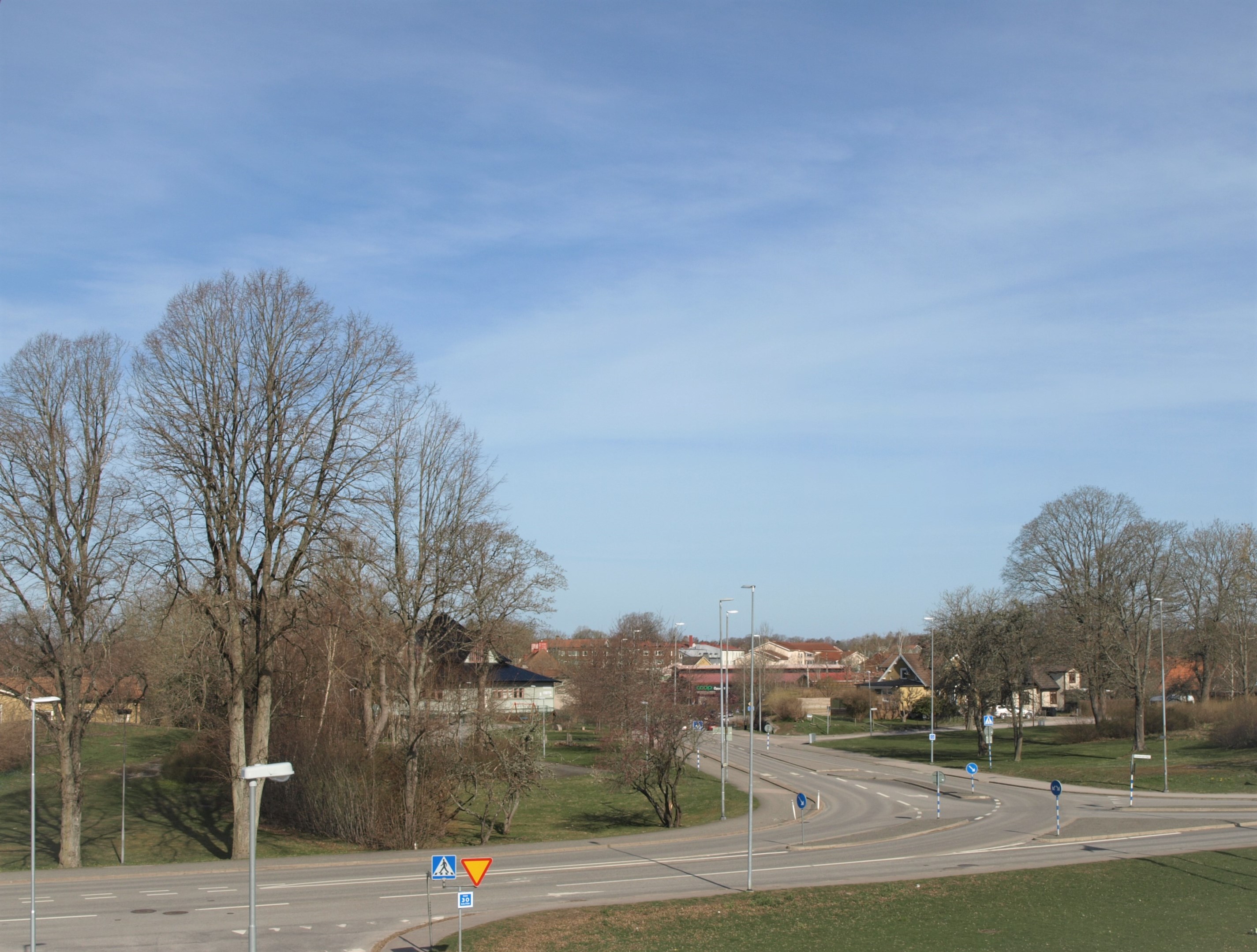 Utsikt från balkong