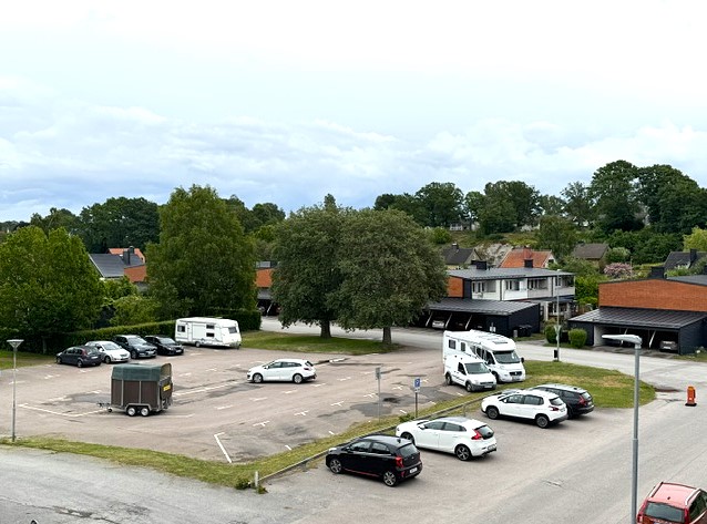 Utsikt från balkong