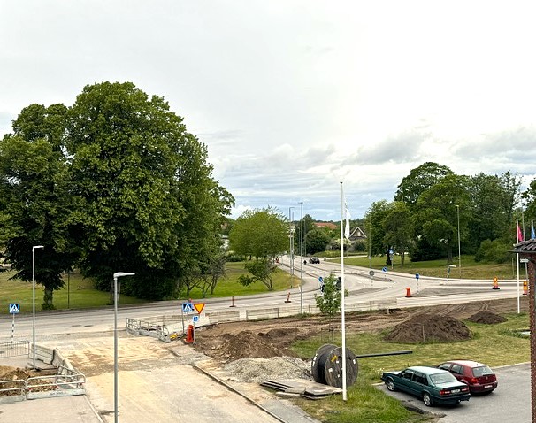 Utsikt från balkong