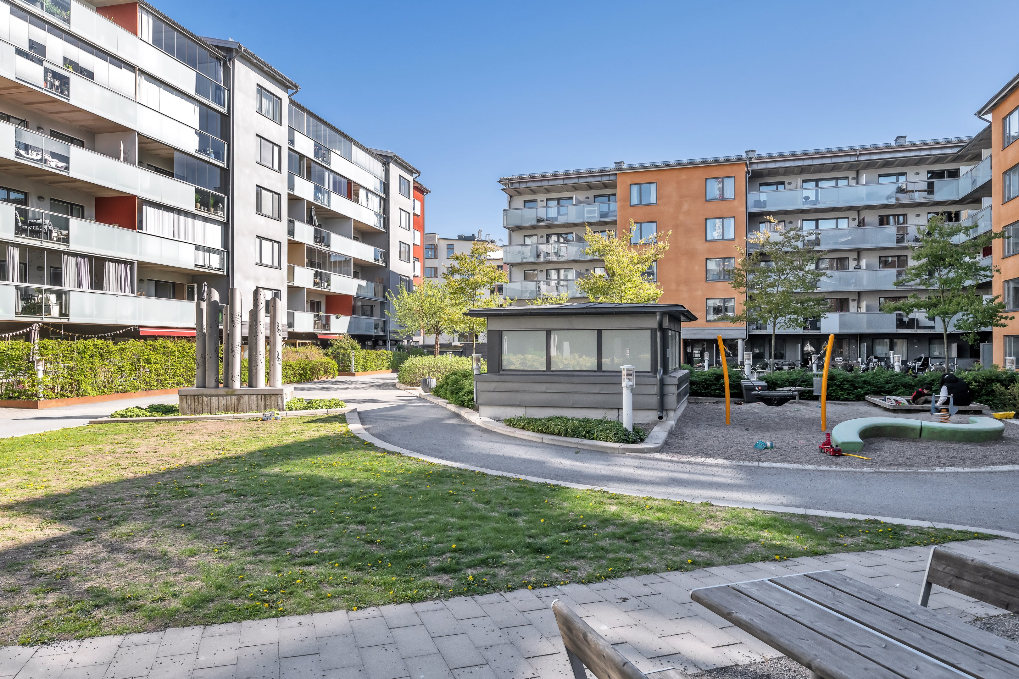 Bostadsbild från Vattholmavägen 6 A, Såld i Kapellgärdet, Uppsala