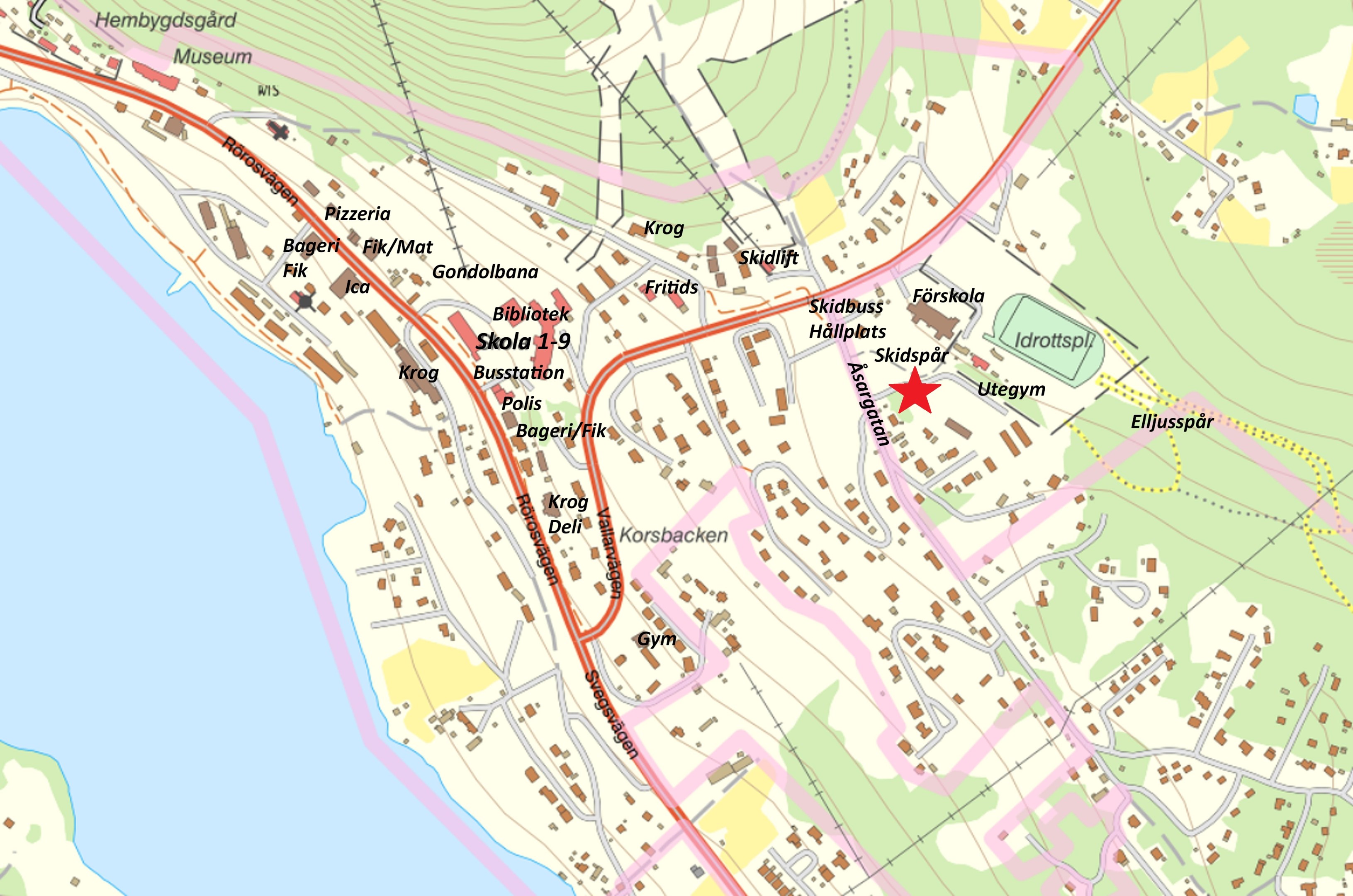 Gångavstånd till allt!