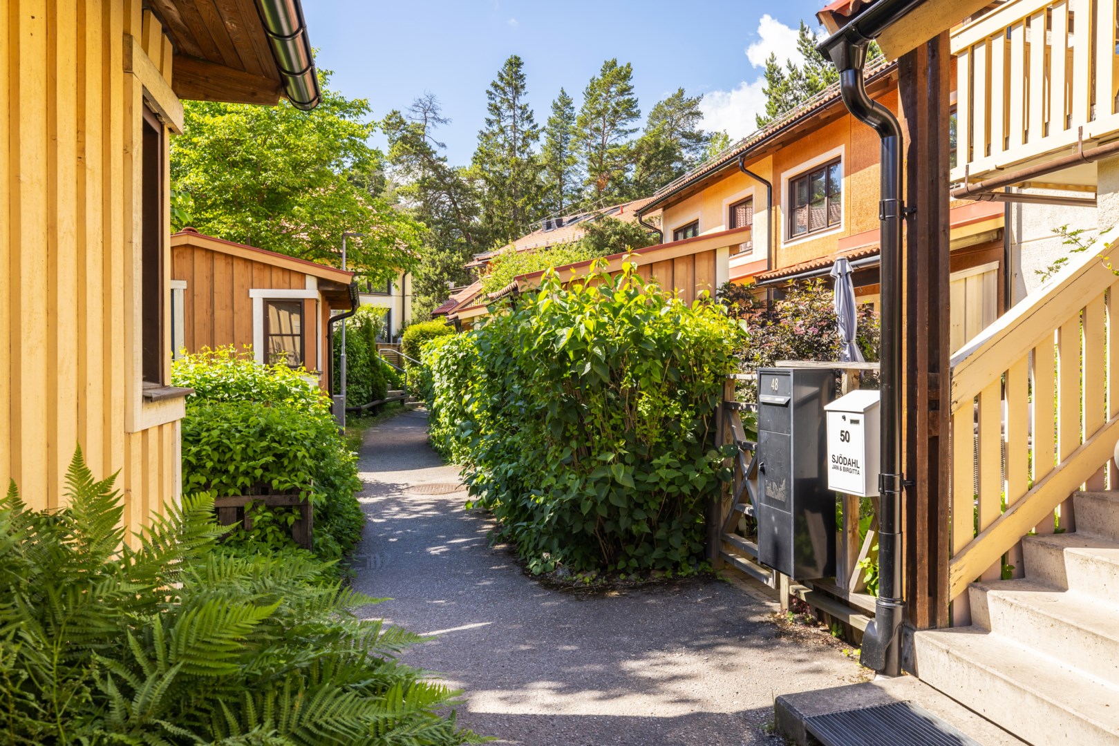 Bostadsbild från Storholmsvägen 48, Såld i Östra Orminge, Nacka