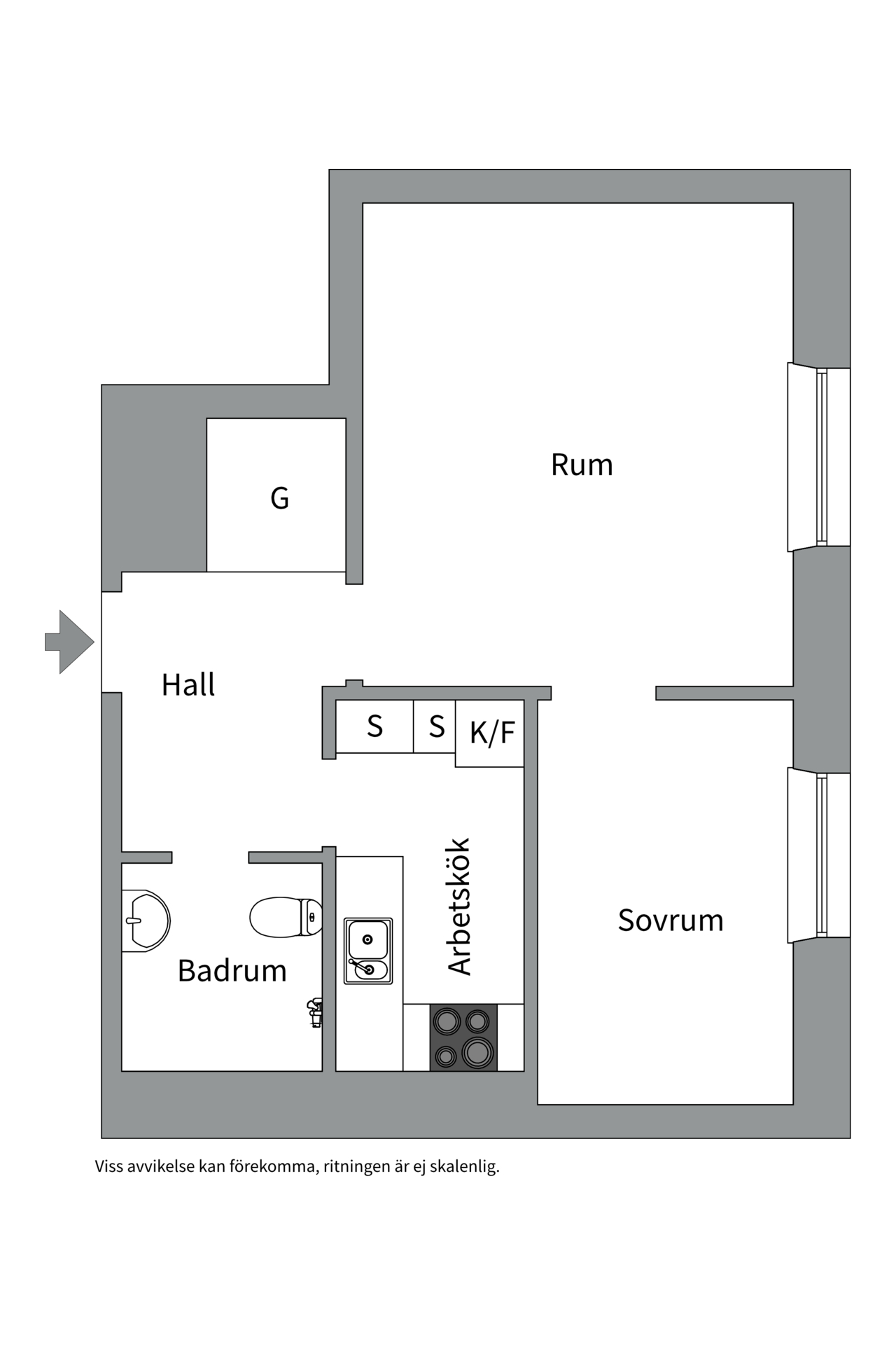 Bostadsbild från Luthagsesplanaden 21A, Såld i Främre Luthagen, Uppsala