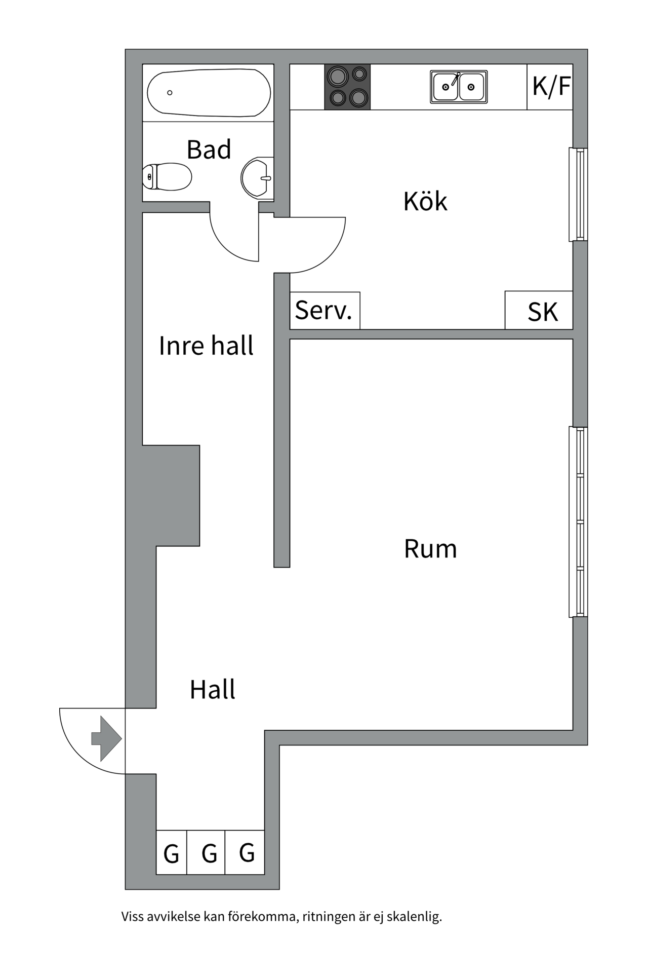 Bostadsbild från Höganäsgatan 7A, Såld i Höganäs, Uppsala