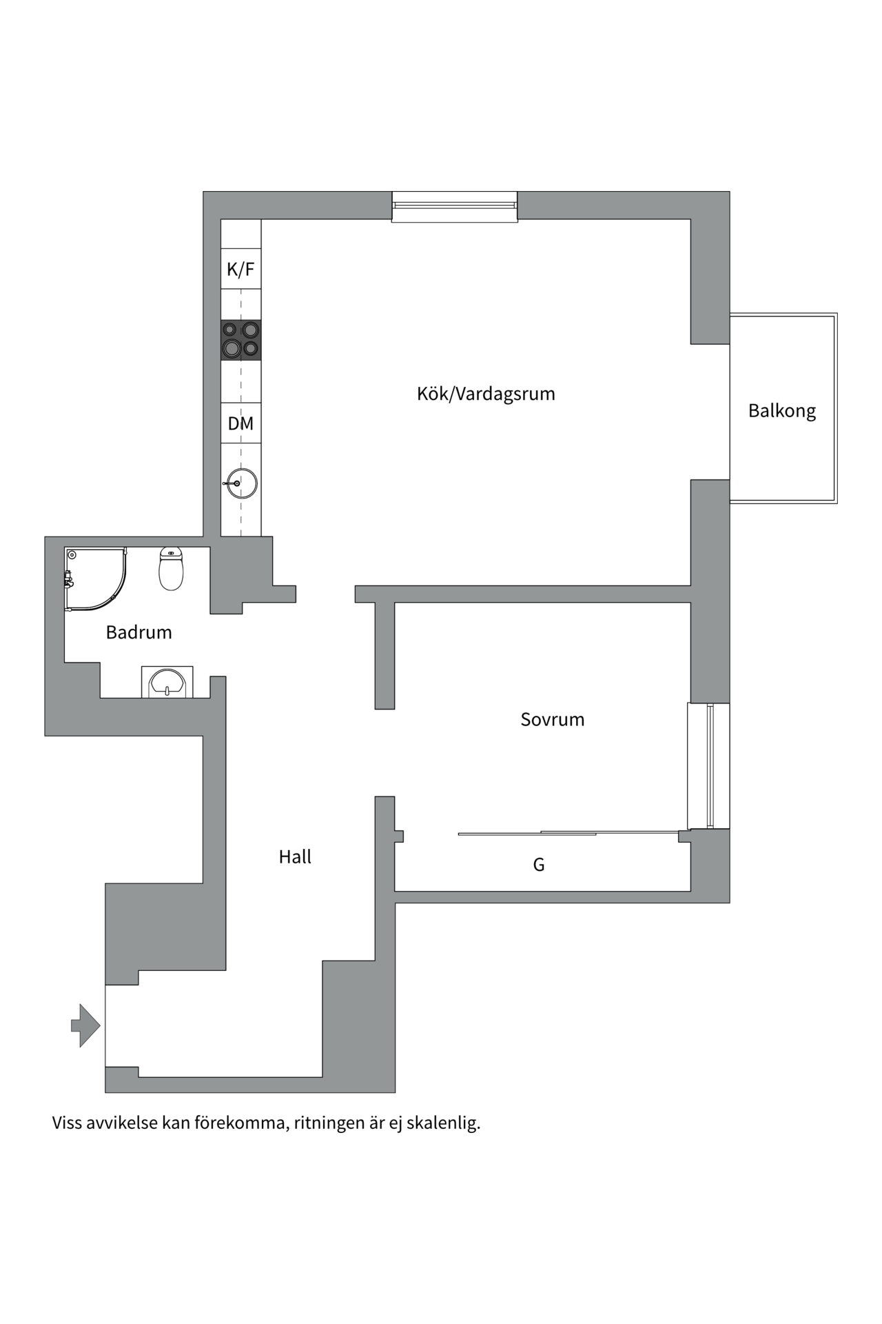 Bostadsbild från Flottbrovägen 15, Såld i Kungsholmen - Stora Essingen, Stockholm