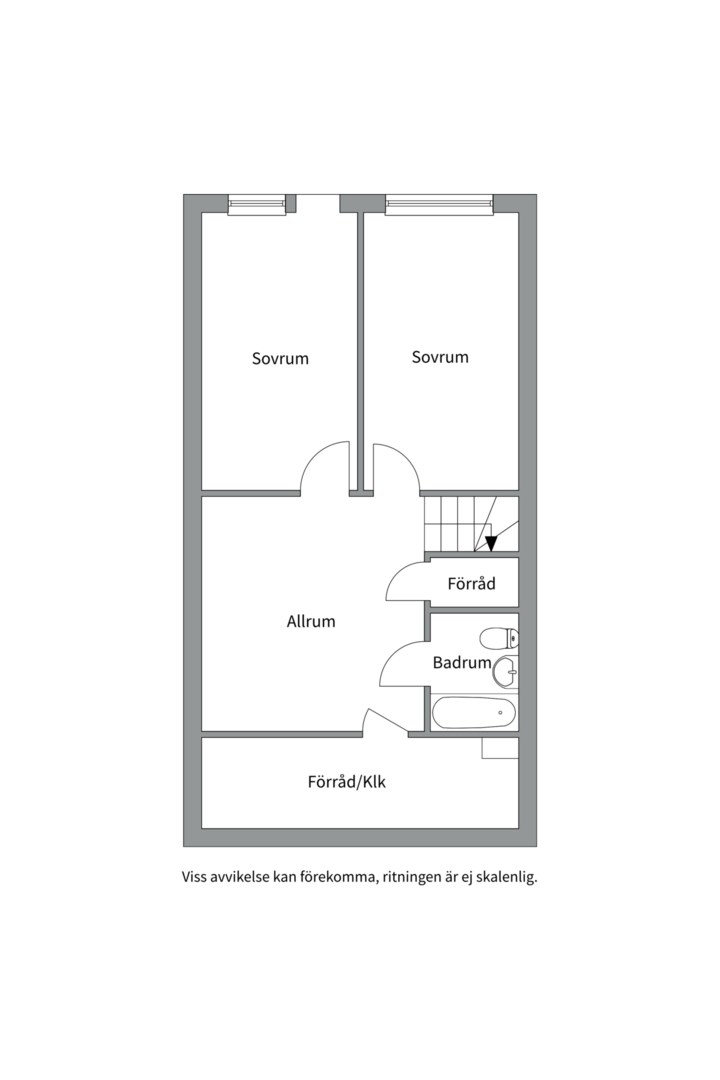 Planlösning från Diligensvägen 114, Såld i Jarlaberg, Nacka