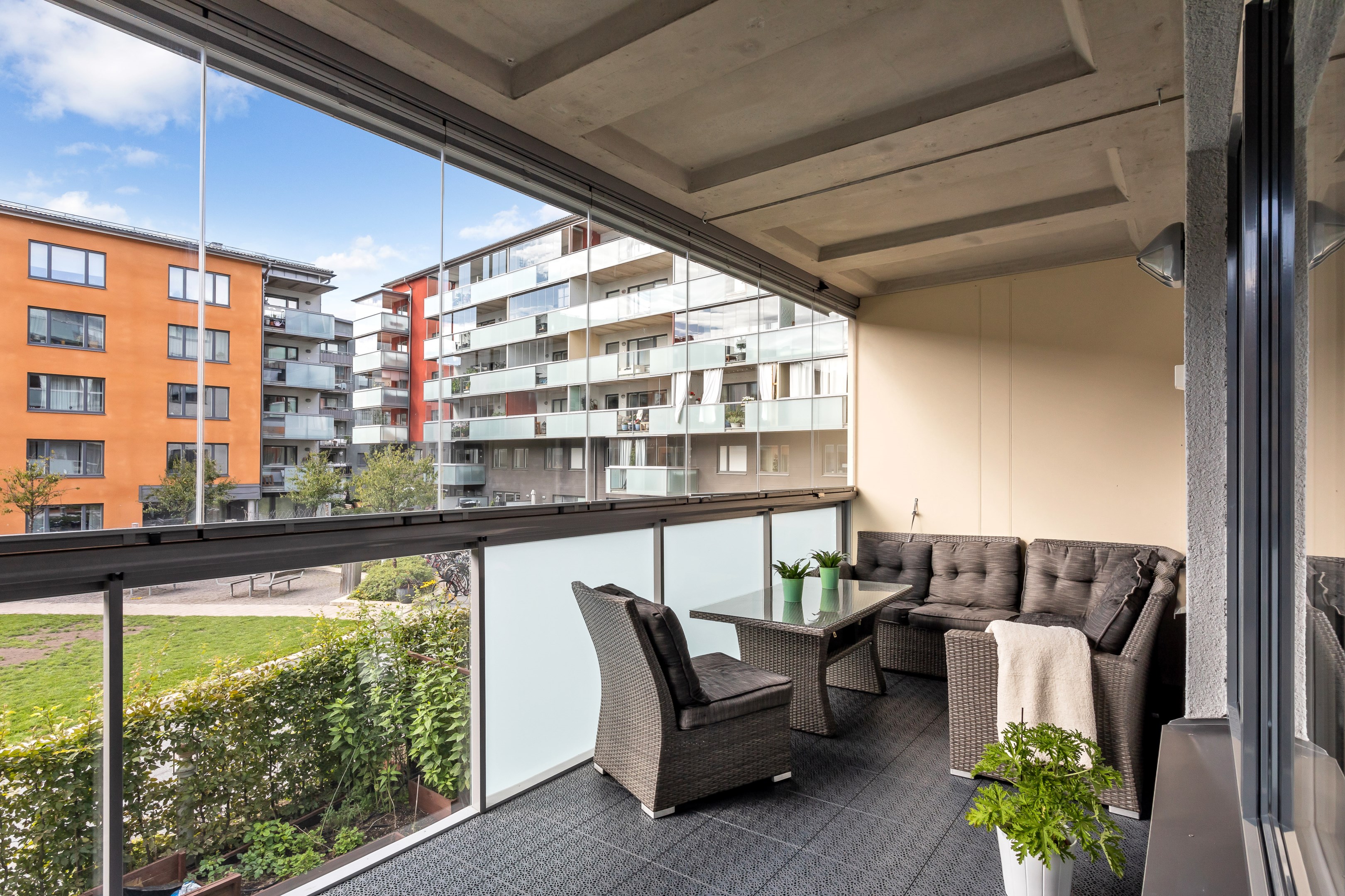 Bostadsbild från Vattholmavägen 6C, Såld i Kapellgärdet, Uppsala