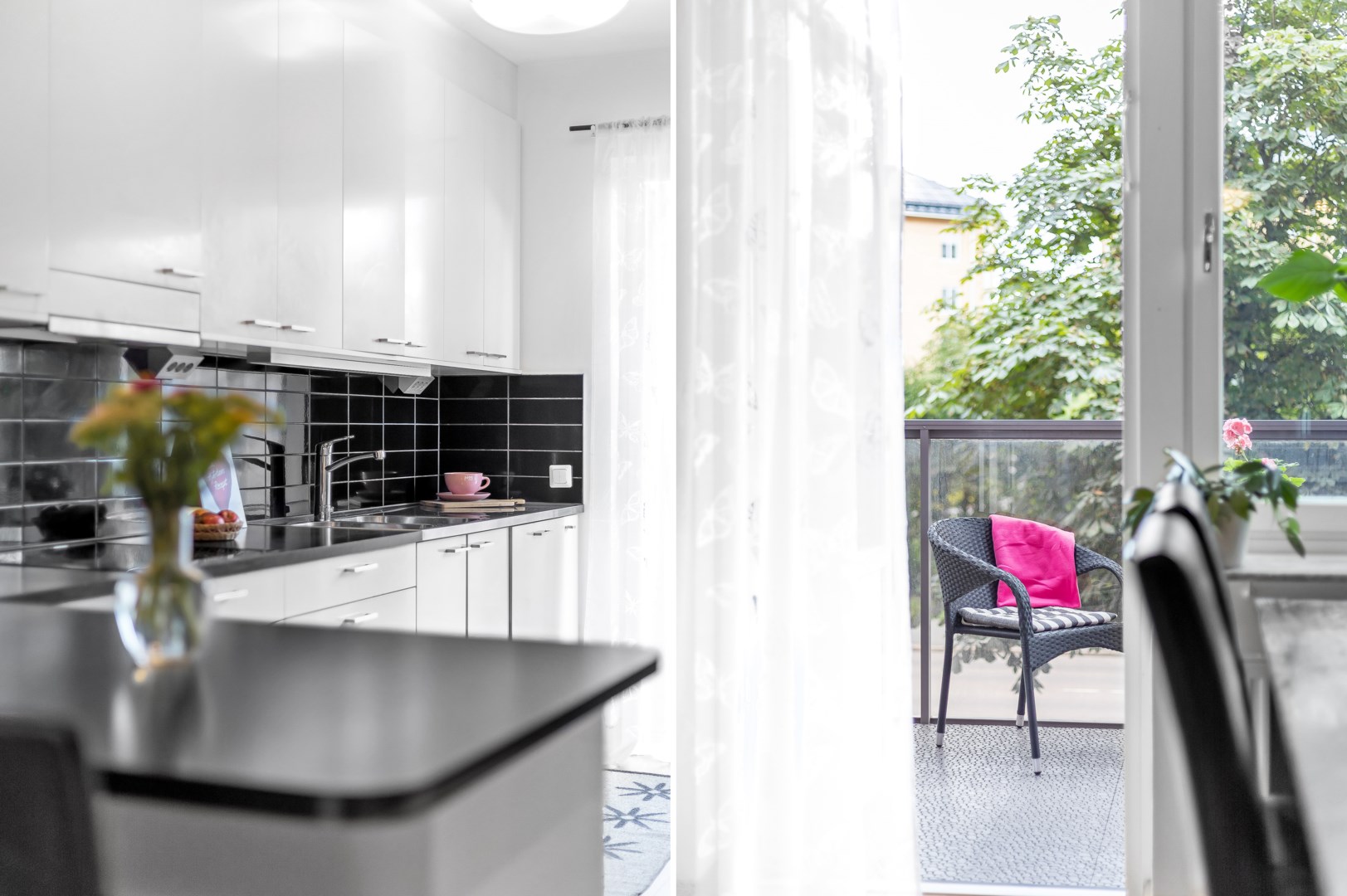 Bostadsbild från Vattholmavägen 6C, Såld i Kapellgärdet, Uppsala