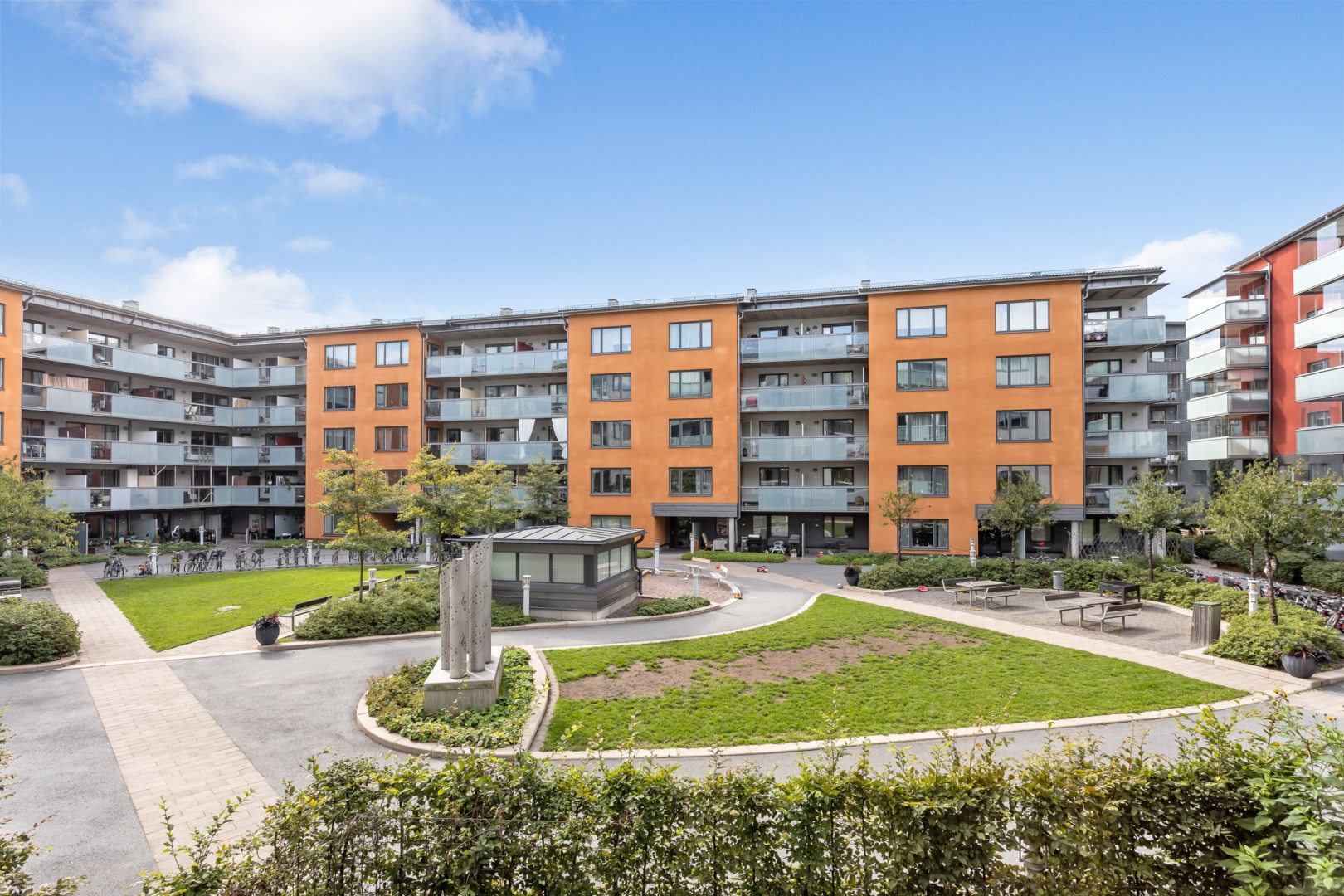 Bostadsbild från Vattholmavägen 6C, Såld i Kapellgärdet, Uppsala