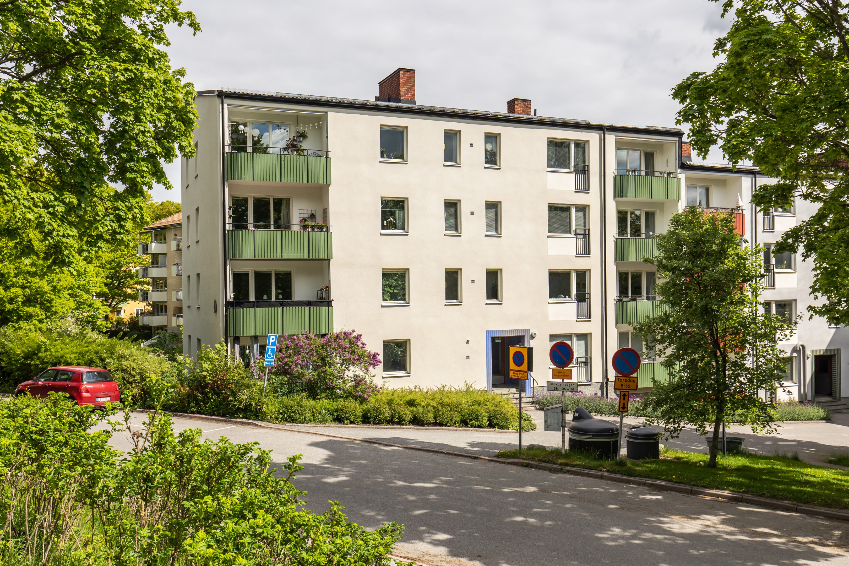 Bostadsbild från Beckasinvägen 38, Såld i Saltängen, Nacka