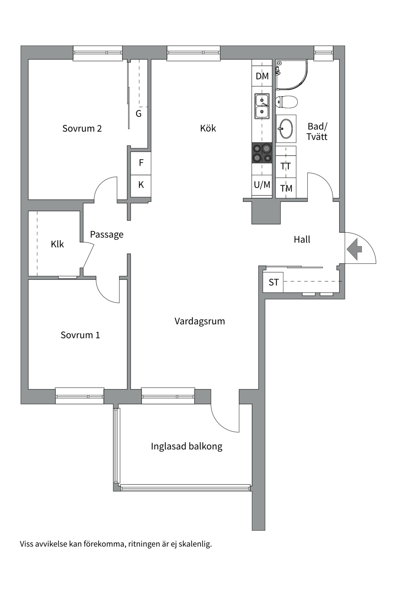 Bostadsbild från Tullgarnsgatan 12, Såld i Kungsängen, Uppsala