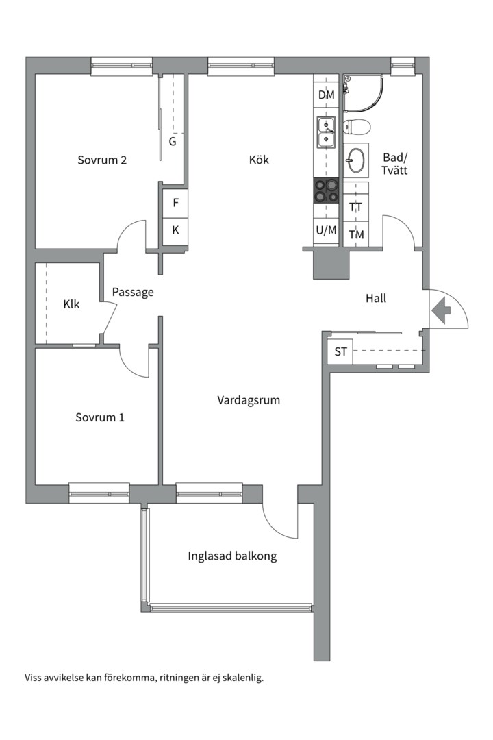 Bostadsbild från Tullgarnsgatan 12, Såld i Kungsängen, Uppsala