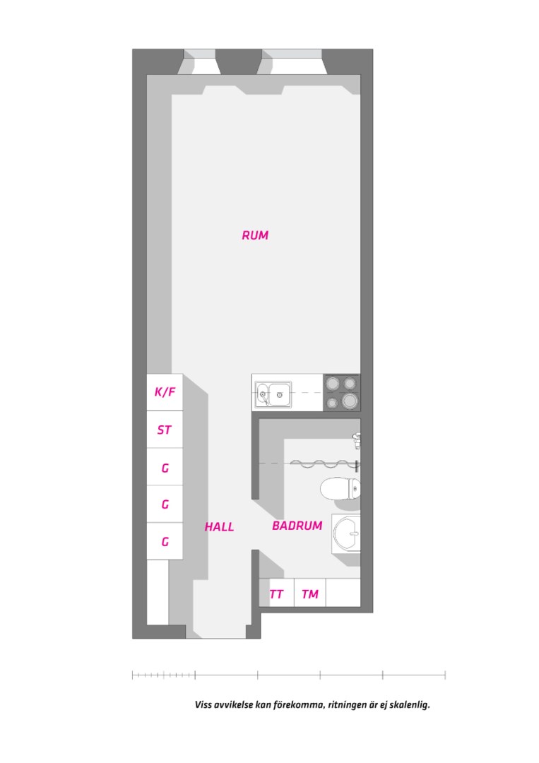 Planlösning från Torgny Segerstedts allé 4, Såld i Rosendal, Uppsala