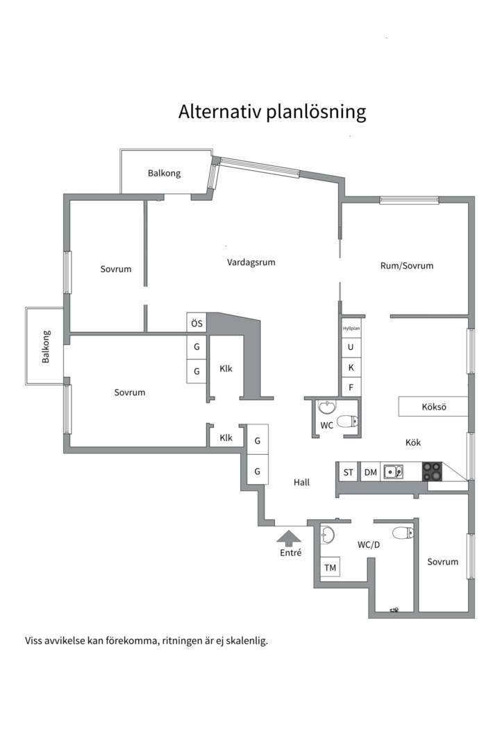 Bostadsbild från Luthagsesplanaden 3B, Såld i Främre Luthagen, Uppsala