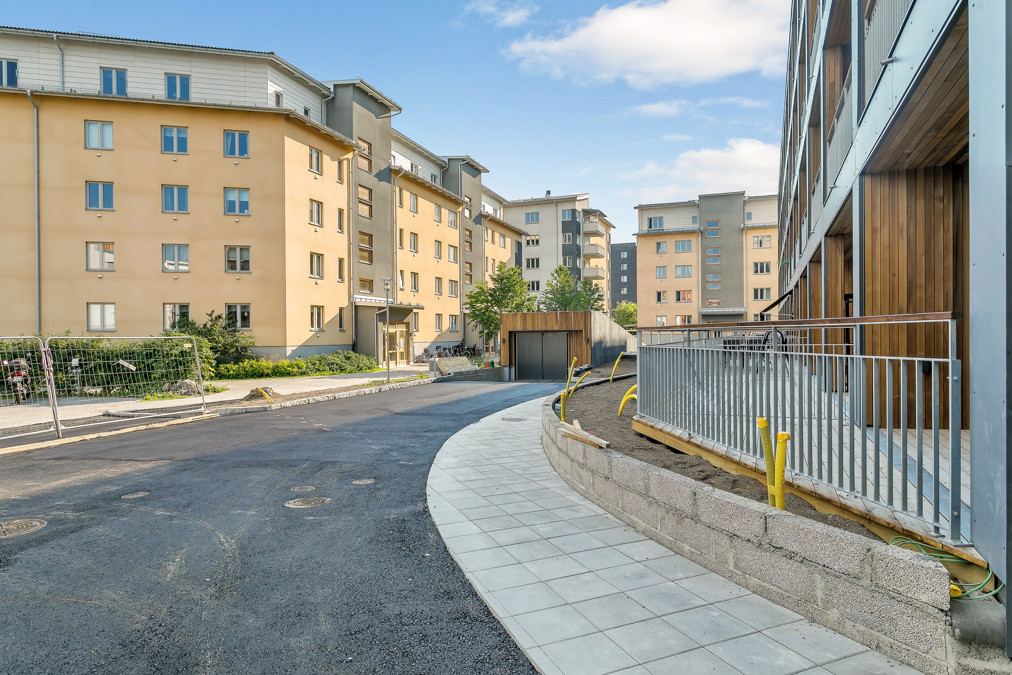 Bostadsbild från Fyrisvallsgatan 10A, Kommande i Luthagen, Uppsala