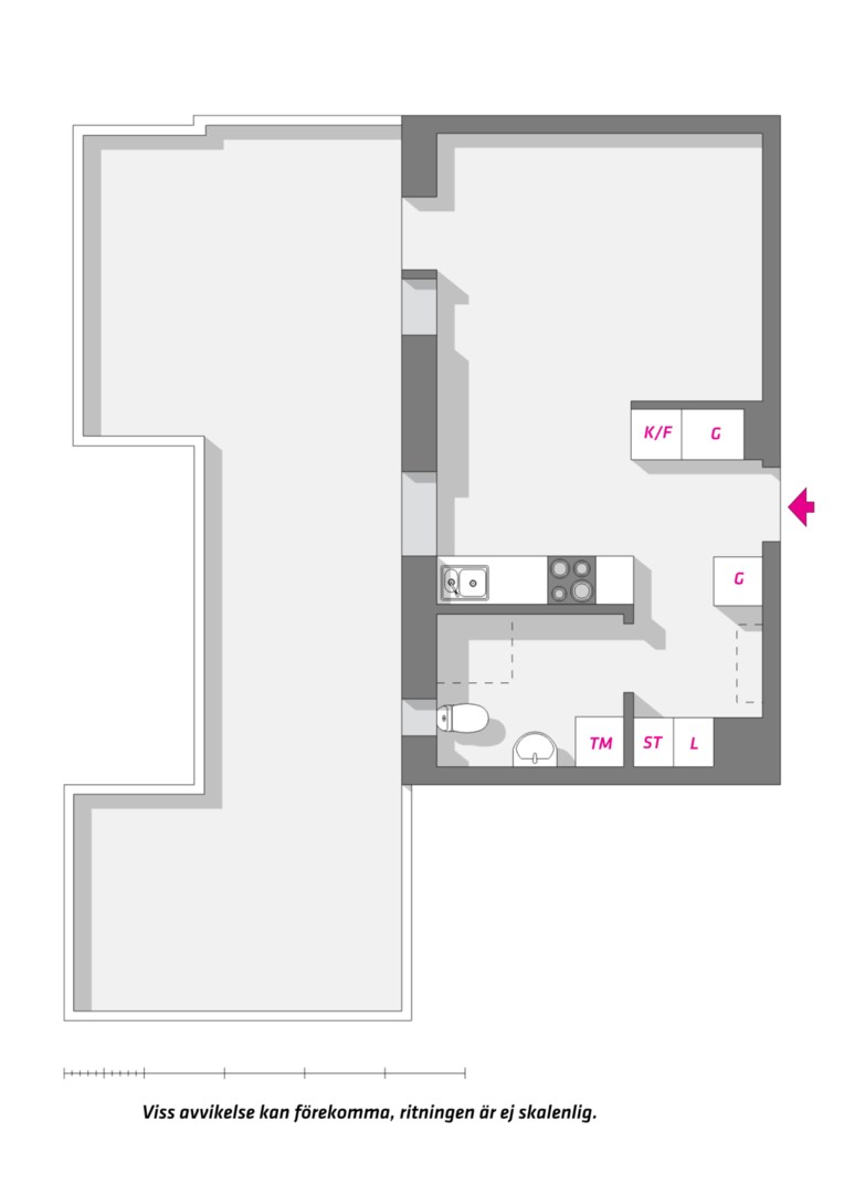 Planlösning från Torgny Segerstedts allé 27, Såld i Rosendal, Uppsala