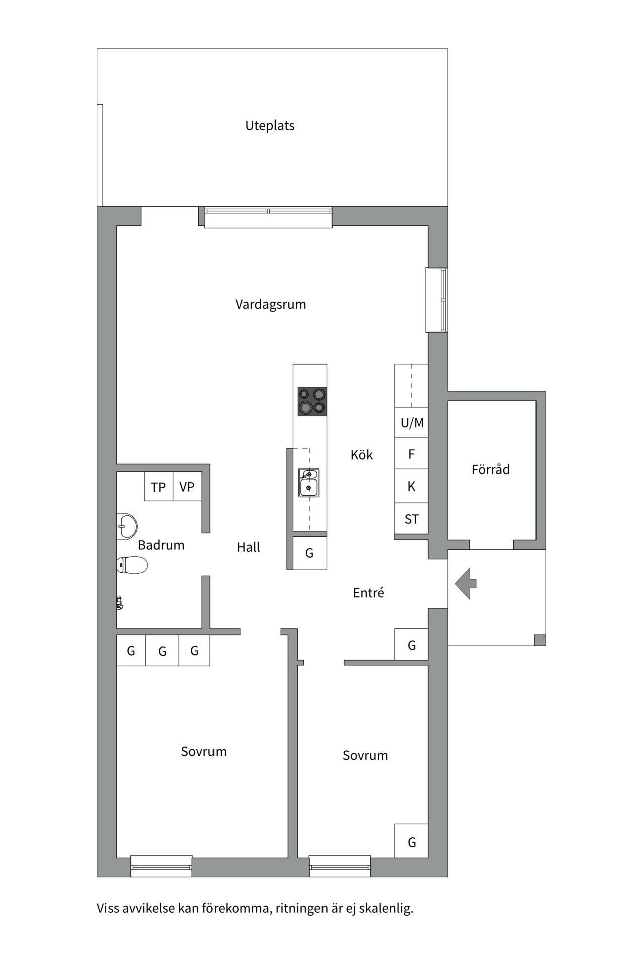 Bostadsbild från Otto Myrbergs väg 85, Såld i Rickomberga, Uppsala