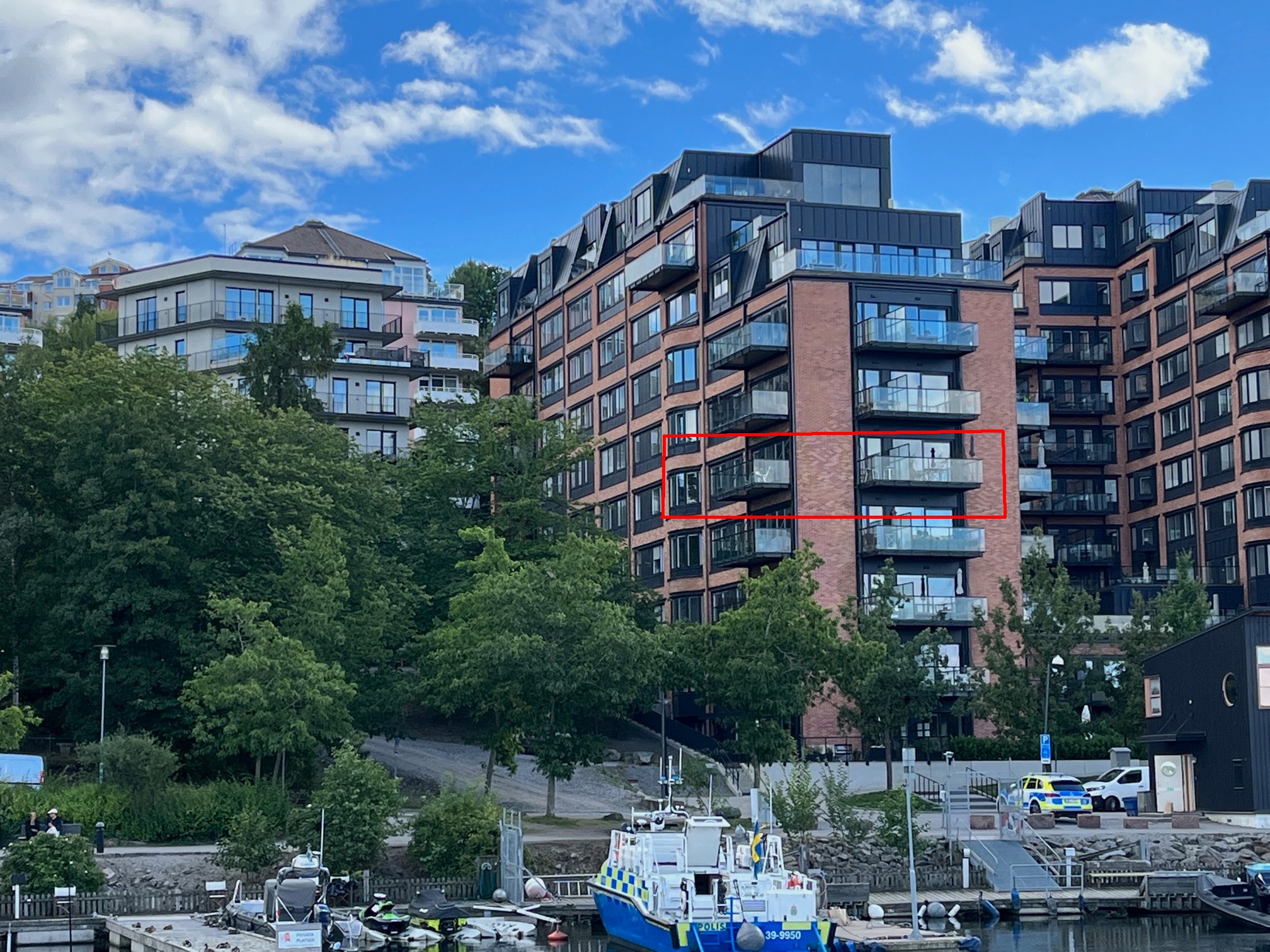 Bostadsbild från Augustendalsvägen 31, Såld i Nacka Strand, Nacka