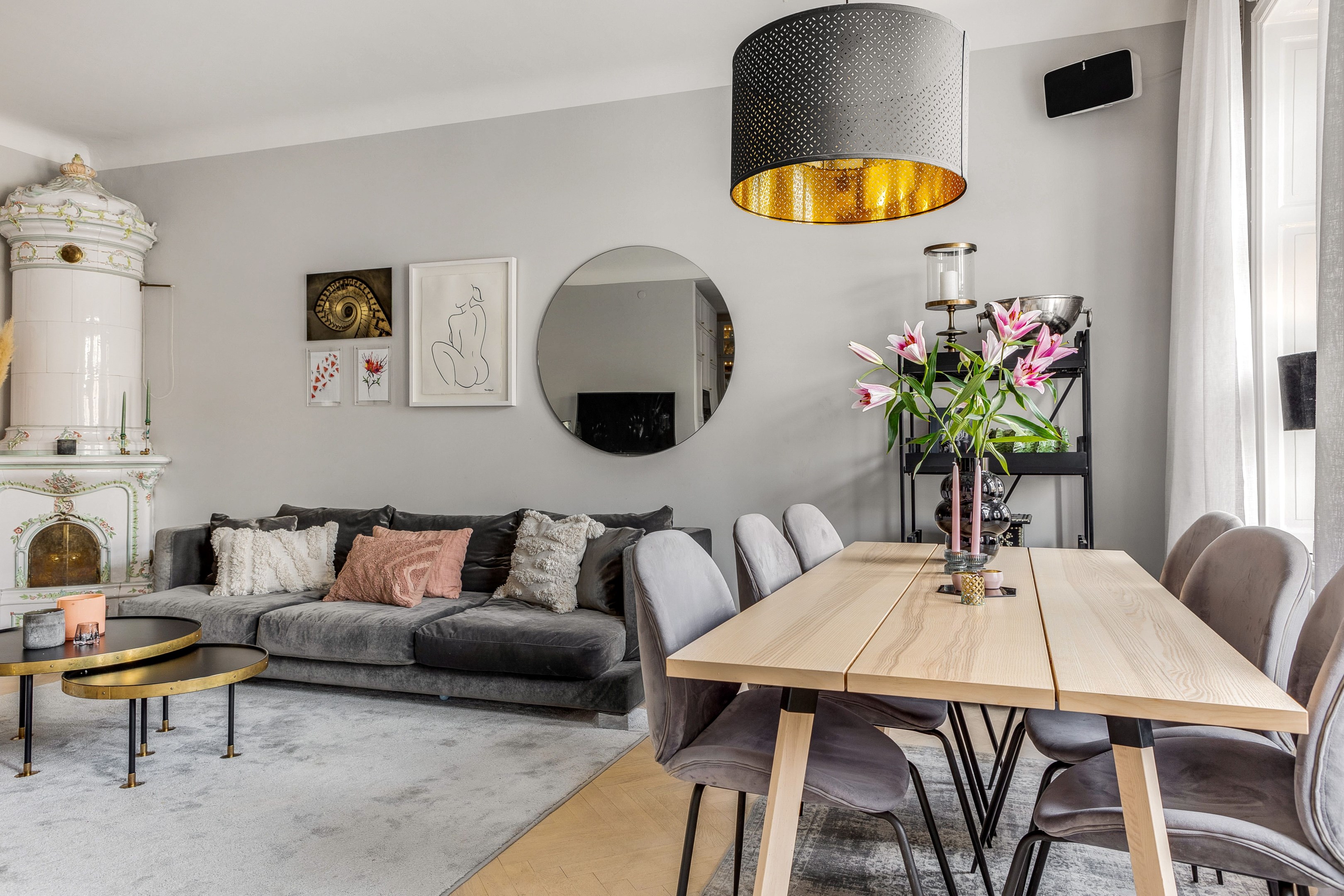 Bostadsbild från Birger Jarlsgatan 125, Såld i Vasastan, Stockholm