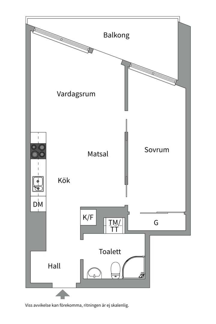 Planlösning från Lustgårdsgatan 14, 4tr, Såld i Kungsholmen - Stadshagen, Stockholm