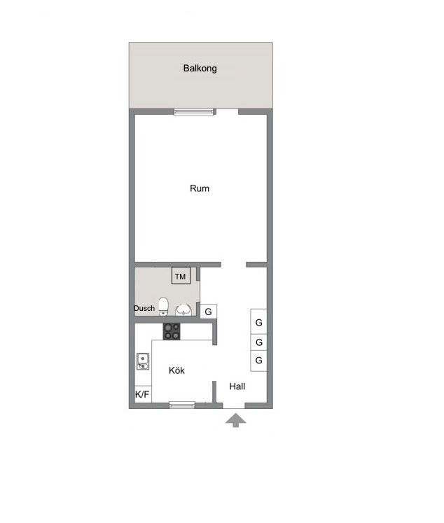 Bostadsbild från Torggatan 4B, Såld i Saltsjöbaden, Nacka