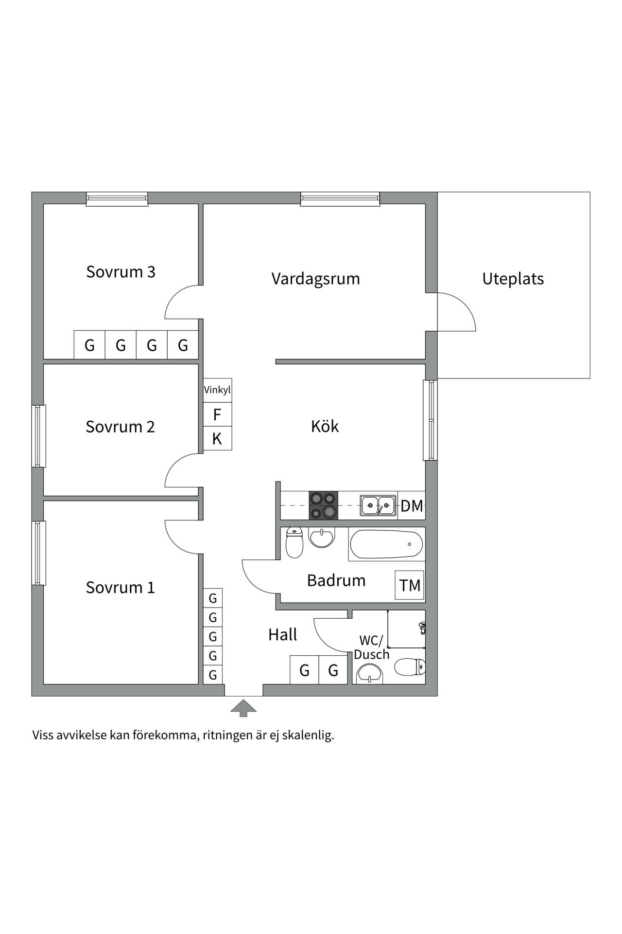 Bostadsbild från Bergslagsresan 115, Kommande i Sävja, Uppsala