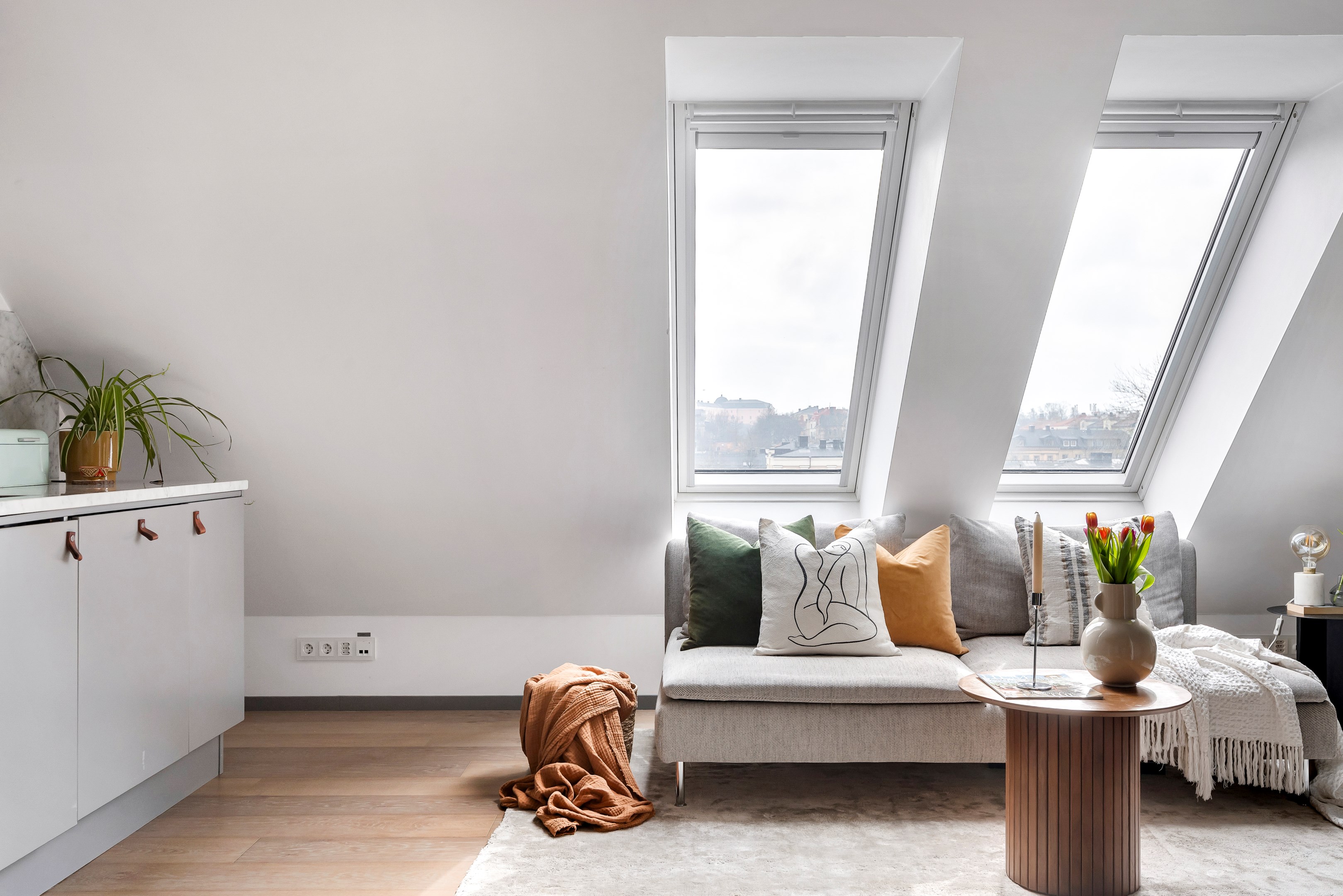 Bostadsbild från Gluntens gränd 1, Till salu i Främre Luthagen, Uppsala