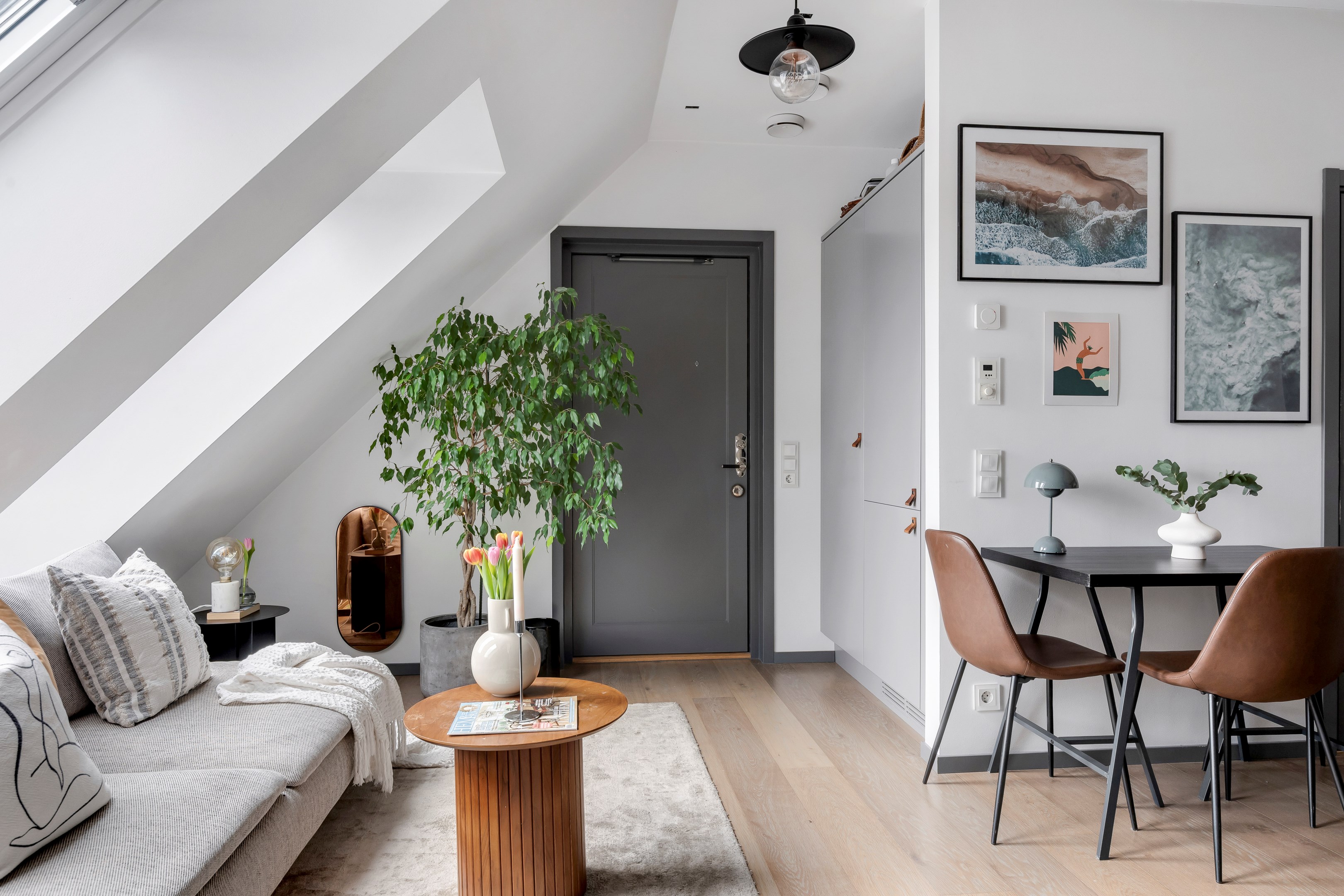 Bostadsbild från Gluntens gränd 1, Till salu i Främre Luthagen, Uppsala
