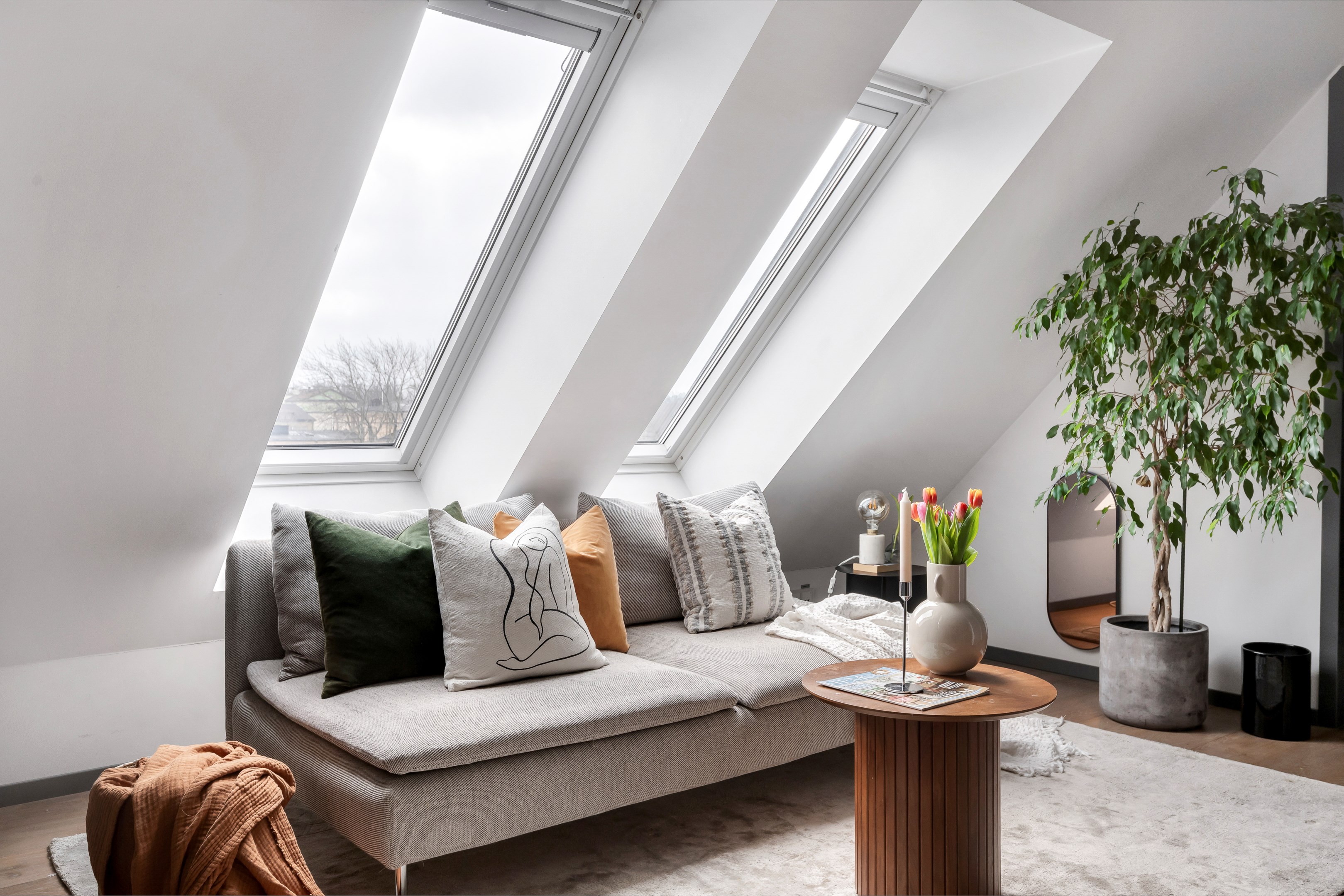 Bostadsbild från Gluntens gränd 1, Till salu i Främre Luthagen, Uppsala