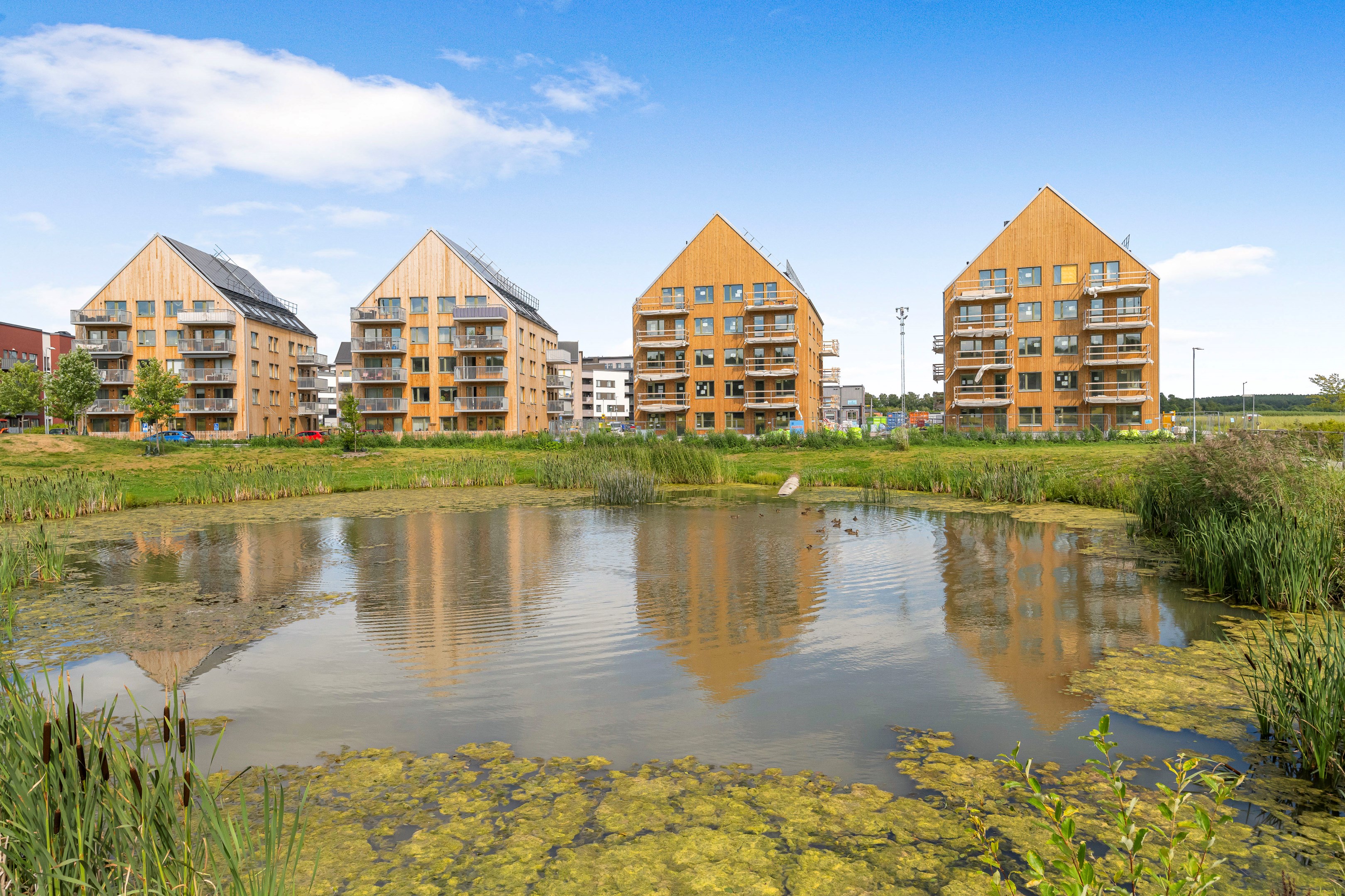 Bostadsbild från Ekoxvägen 4, Kommande i Ultuna, Uppsala