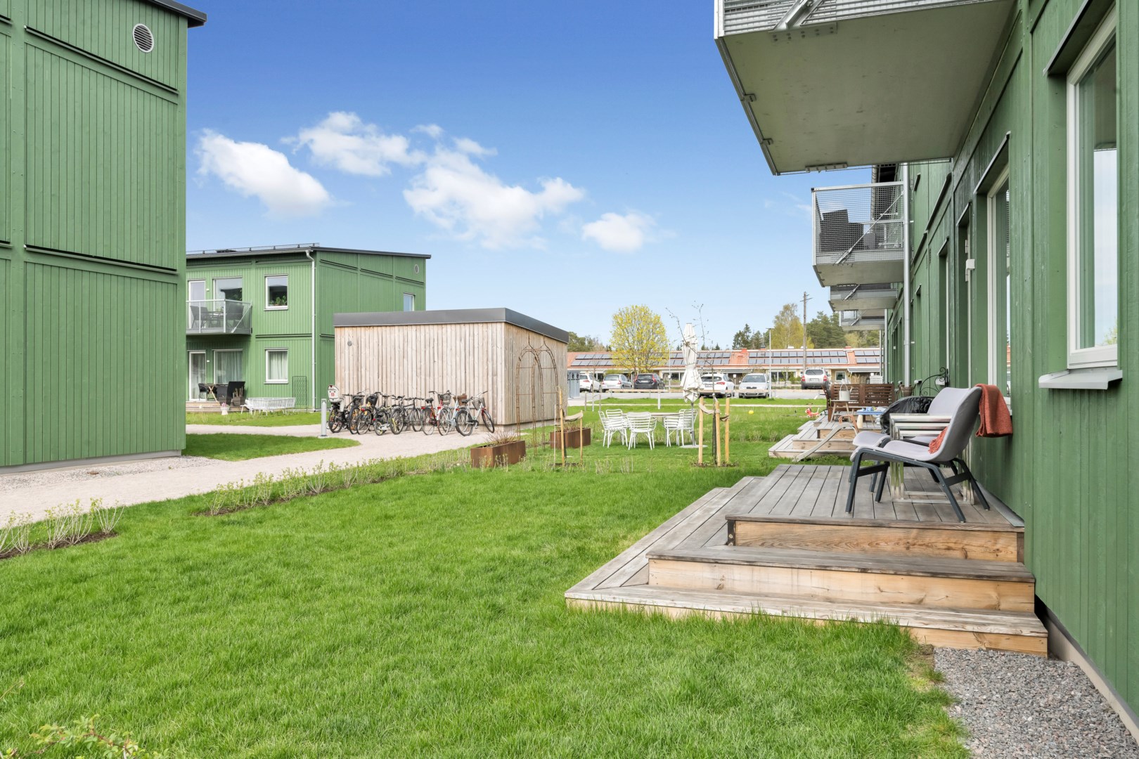 Bostadsbild från Hjulaxelvägen 150, Såld i Gunsta, Uppsala