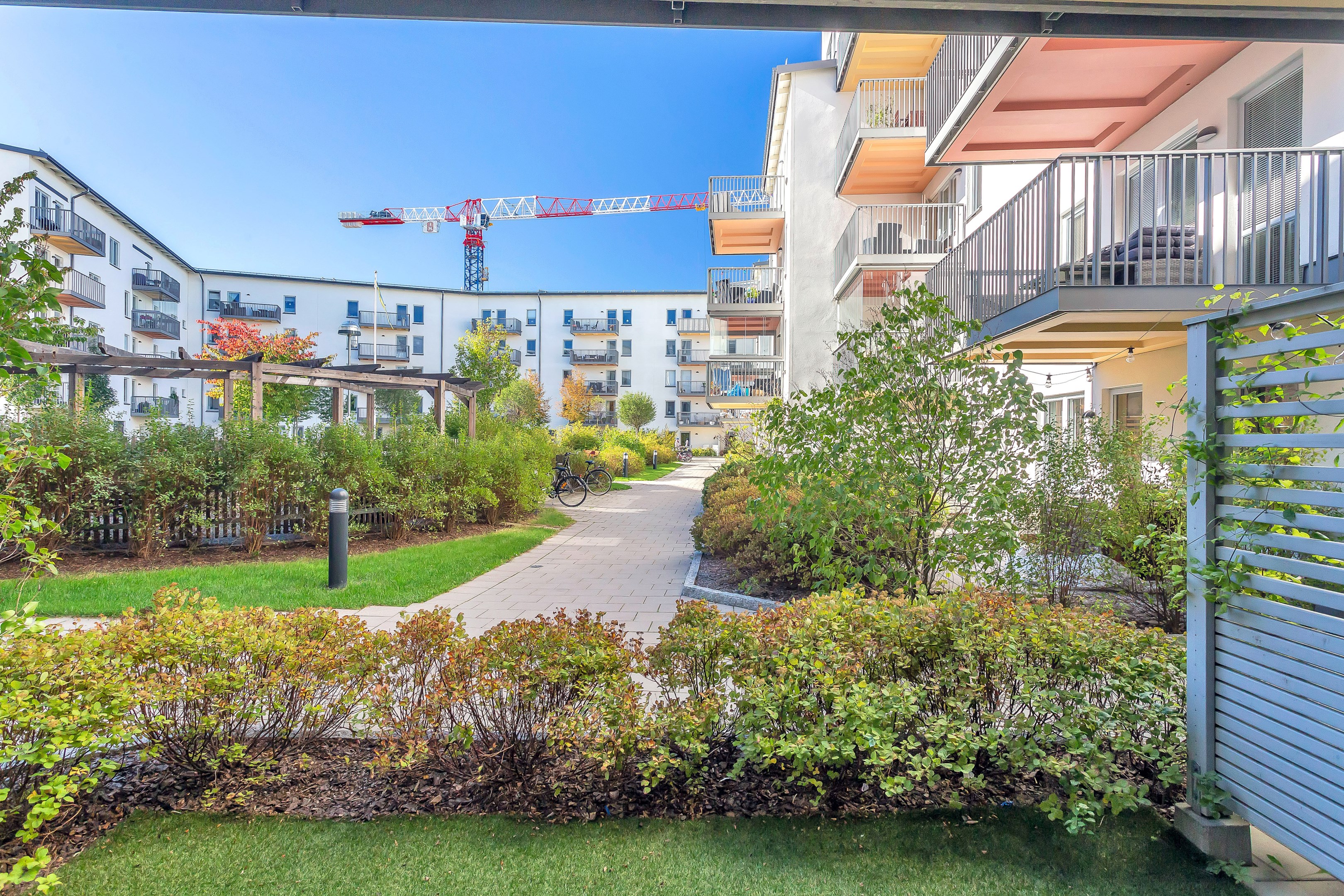 Bostadsbild från Torngatan 12, Kommande i Kapellgärdet, Uppsala