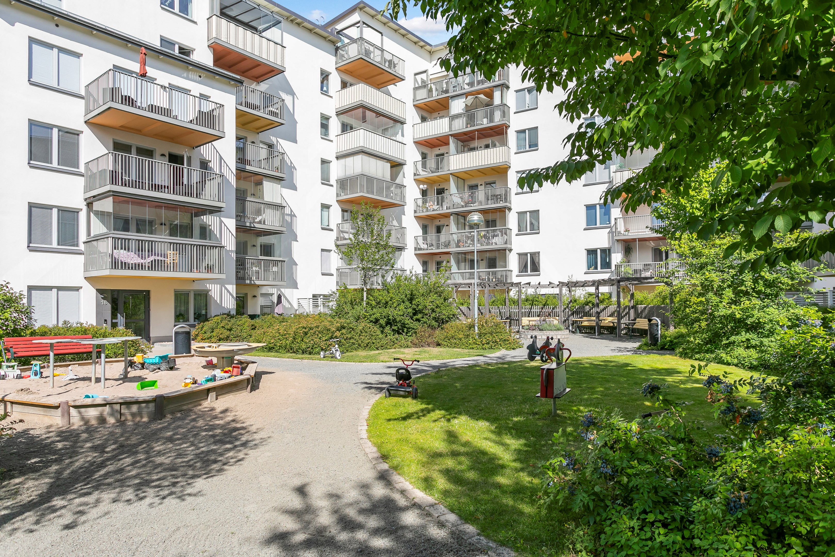 Bostadsbild från Torngatan 12, Kommande i Kapellgärdet, Uppsala