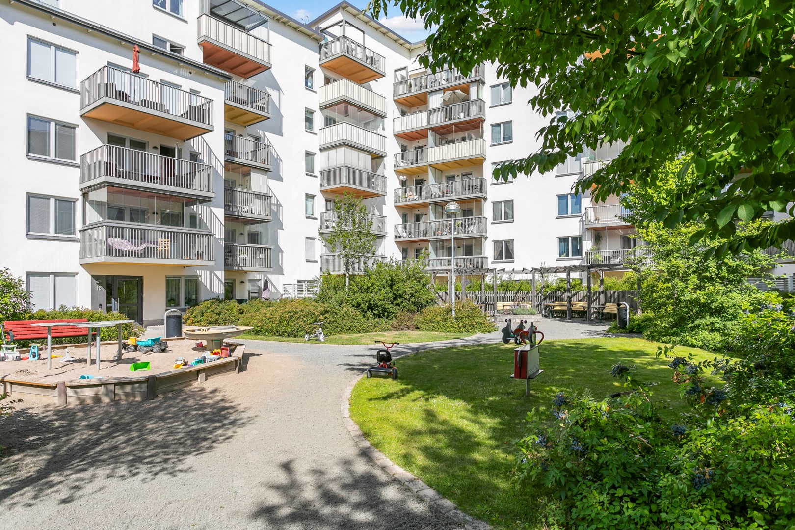 Bostadsbild från Torngatan 12, Kommande i Kapellgärdet, Uppsala