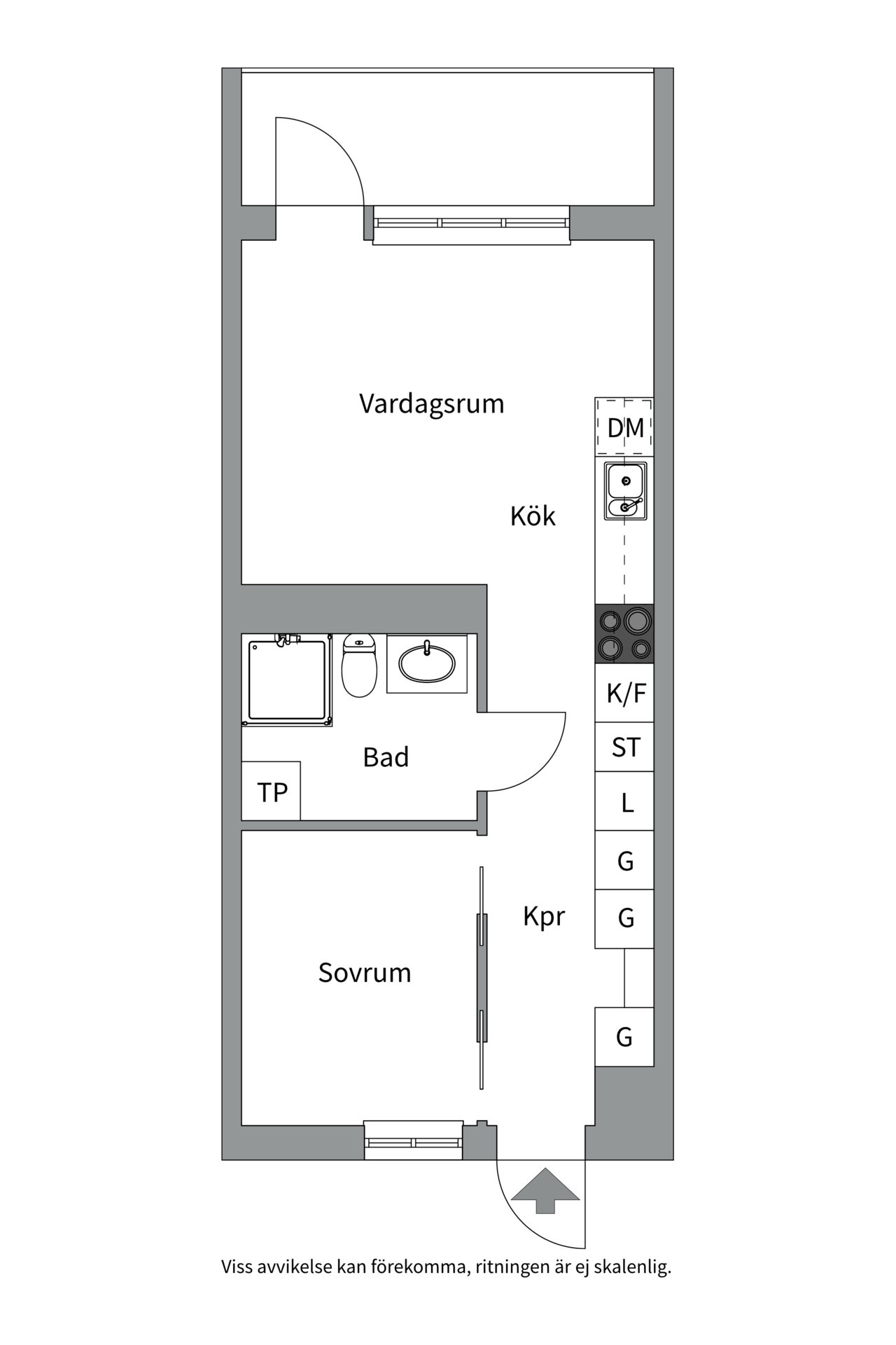 Bostadsbild från Johannesbäcksgatan 43, Såld i Salabacke, Uppsala