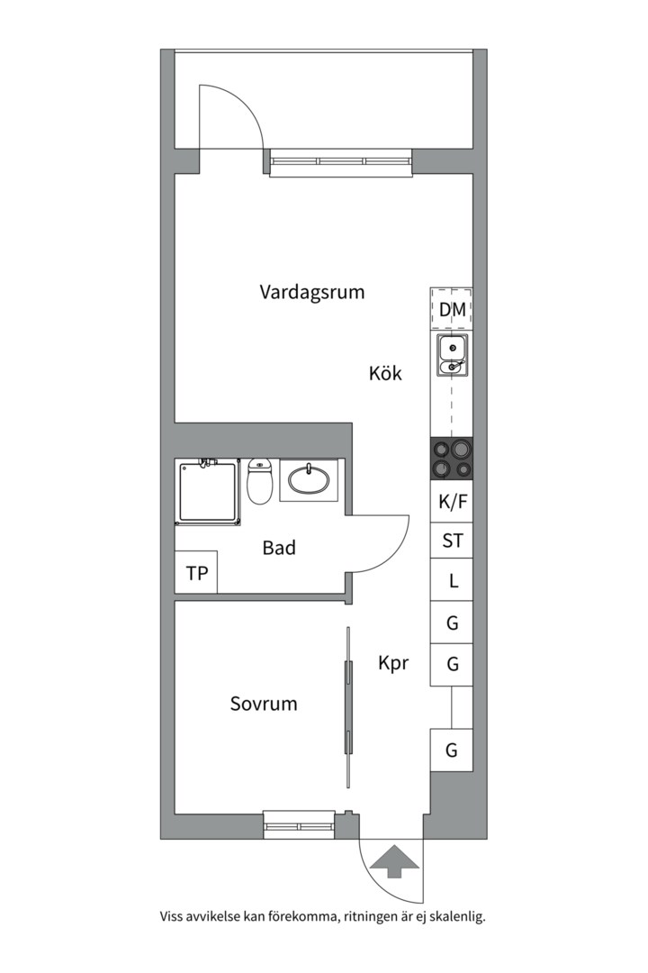 Bostadsbild från Johannesbäcksgatan 43, Till salu i Salabacke, Uppsala